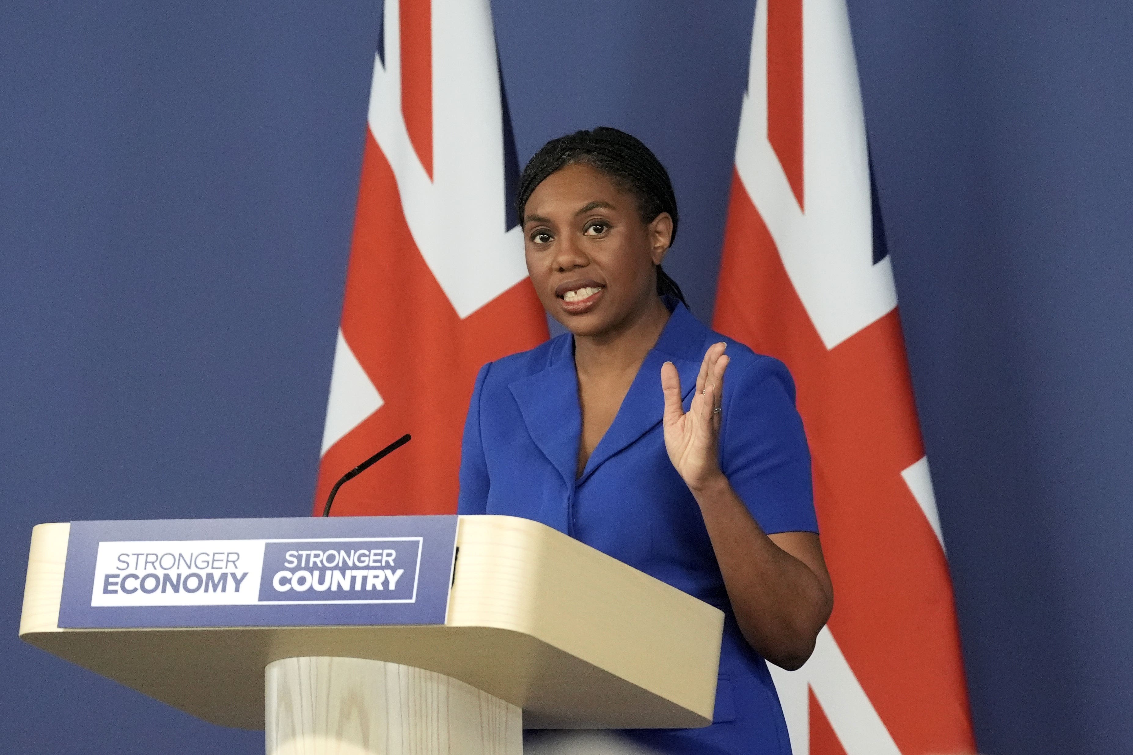 Badenoch hits back at criticism of RAF ‘just hanging around’ remarks