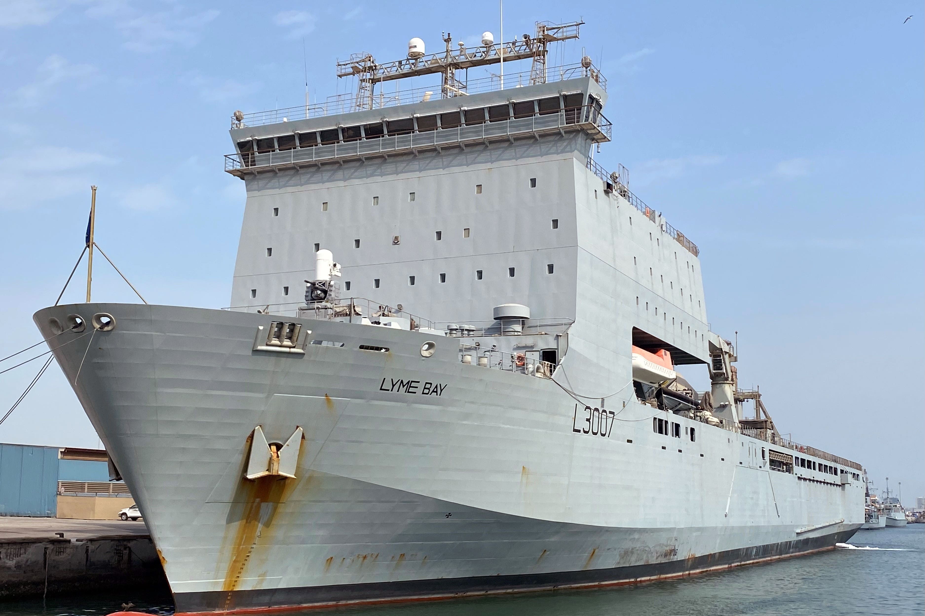 Second British ship being prepared to respond to Middle East crisis