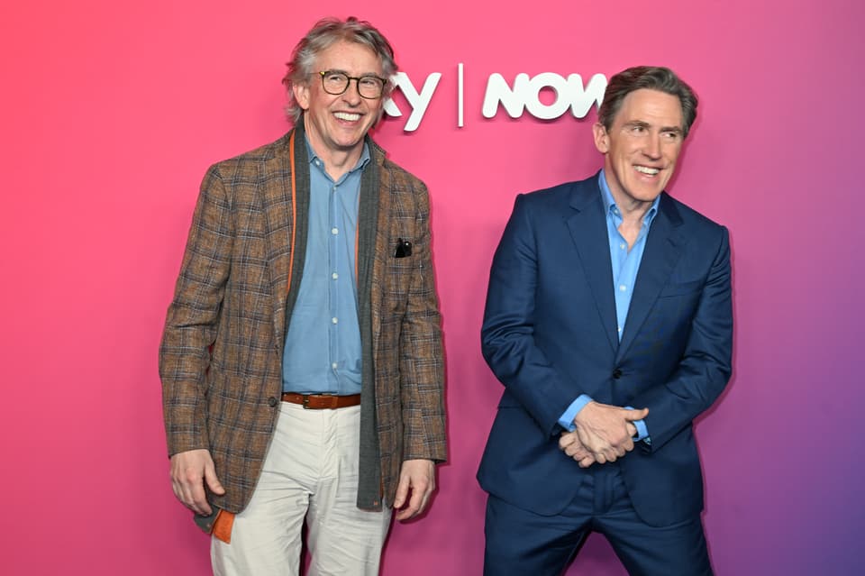 LONDON, ENGLAND - MARCH 18: Steve Coogan and Rob Brydon attend Sky's Up Next 2026 at The Freemason's Hall on March 18, 2026 in London, England.
Photo by Dave Benett
