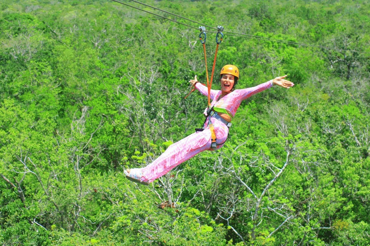Benefit cheat who claimed anxiety left her housebound caught ziplining in Mexico