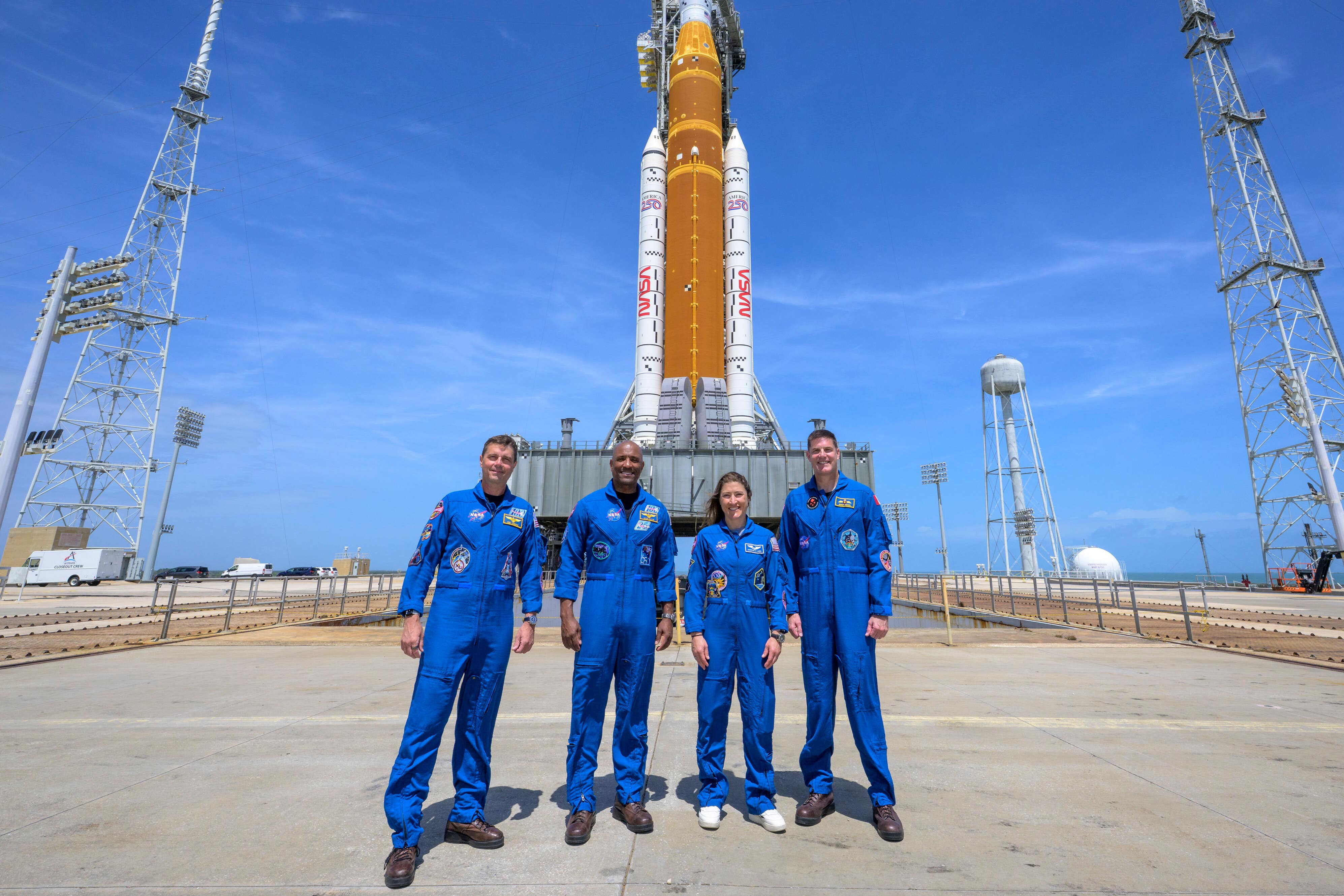 Countdown under way for first manned Moon mission in more than 50 years