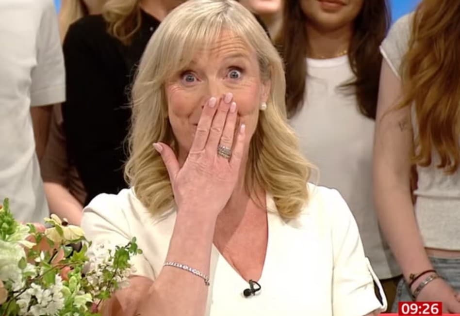 Carol Kirkwood emotional goodbye. Uploaded 1 April 2026. Credit: BBC