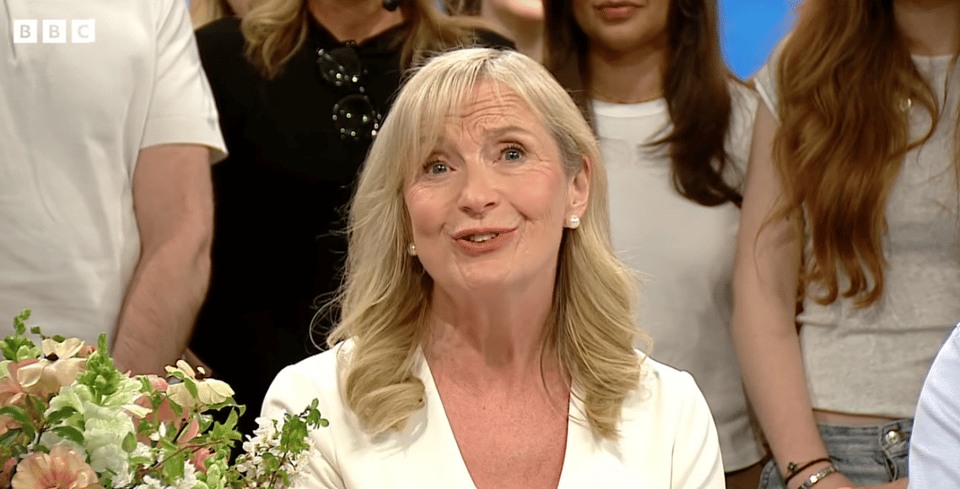 Carol Kirkwood emotional video Naga Munchetty