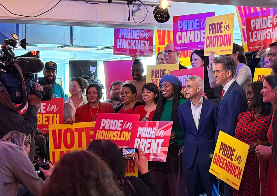 Sadiq Khan and Ed Milliband launch London Labour’s local election campaign 