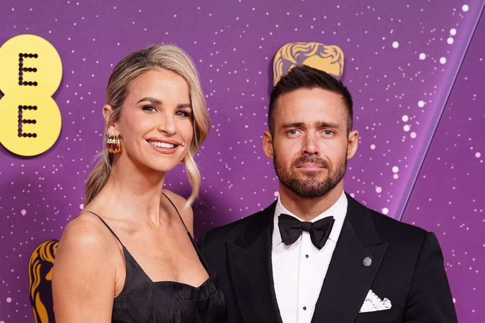 Vogue Williams and Spencer Matthews have announced their fourth child is on the way (Ian West/PA)