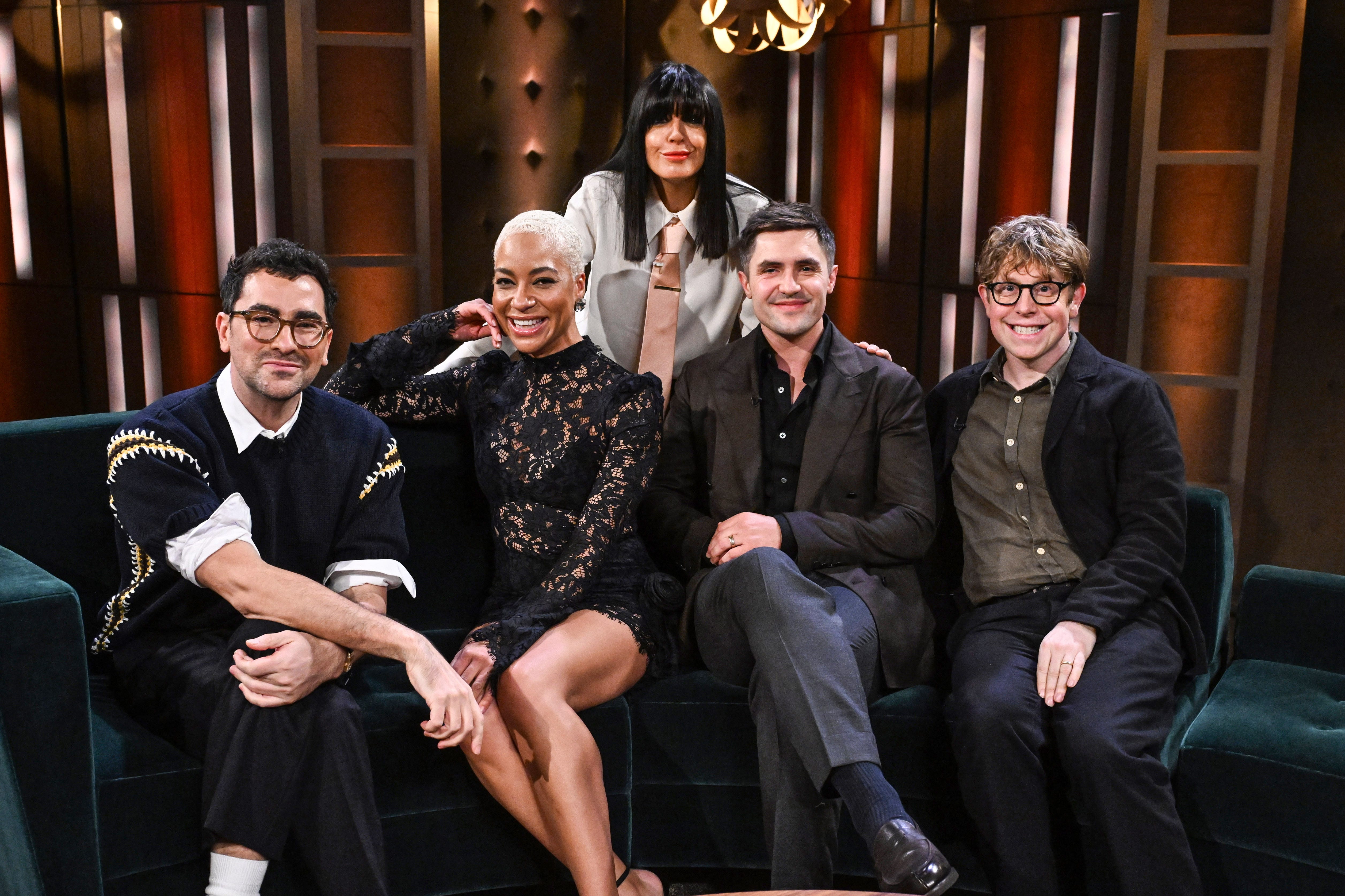Dan Levy ‘so stressed out’ filming last Schitt’s Creek series he had neck brace