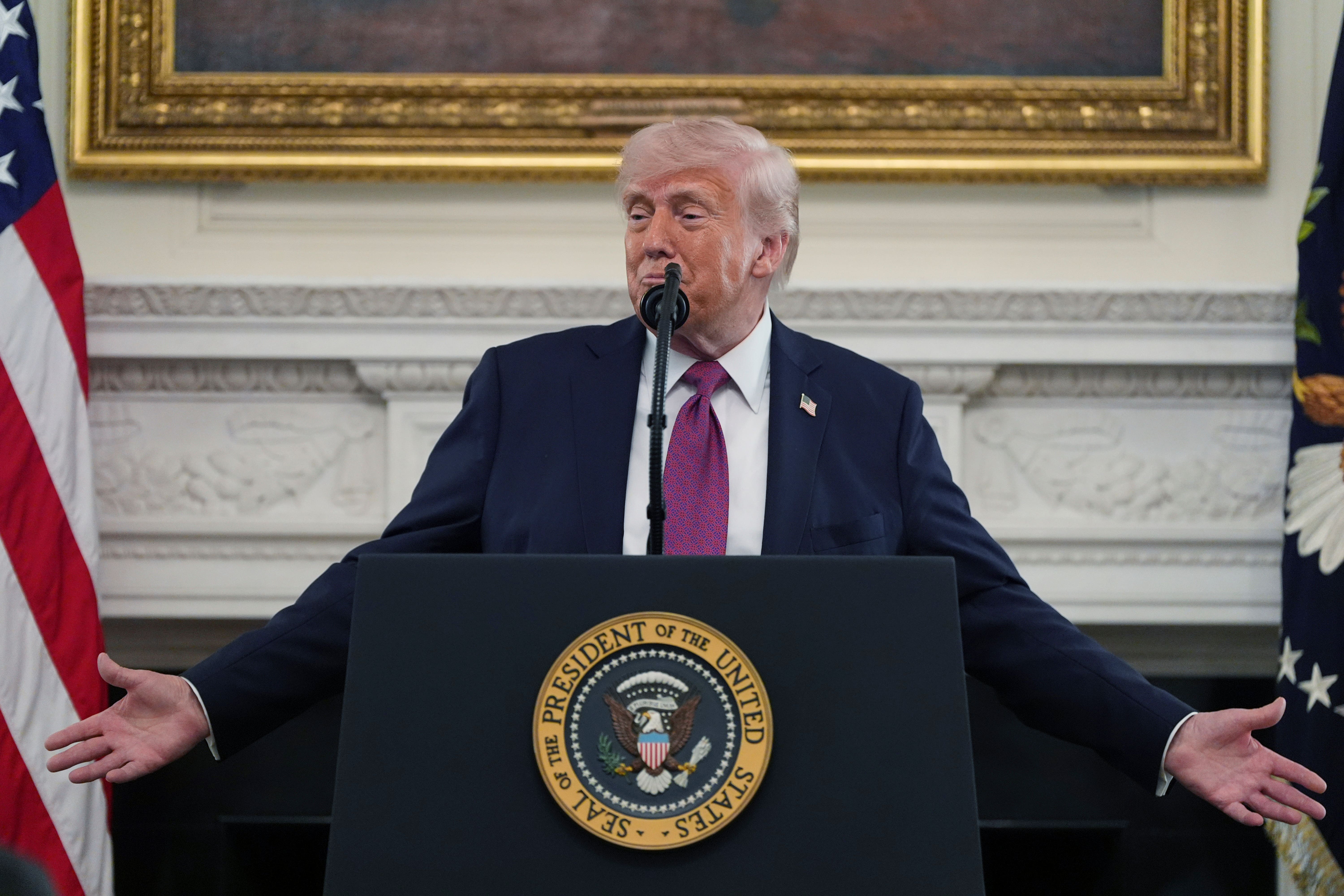 Tehran in ‘weak position’, says White House as Iran tightens grip on strait
