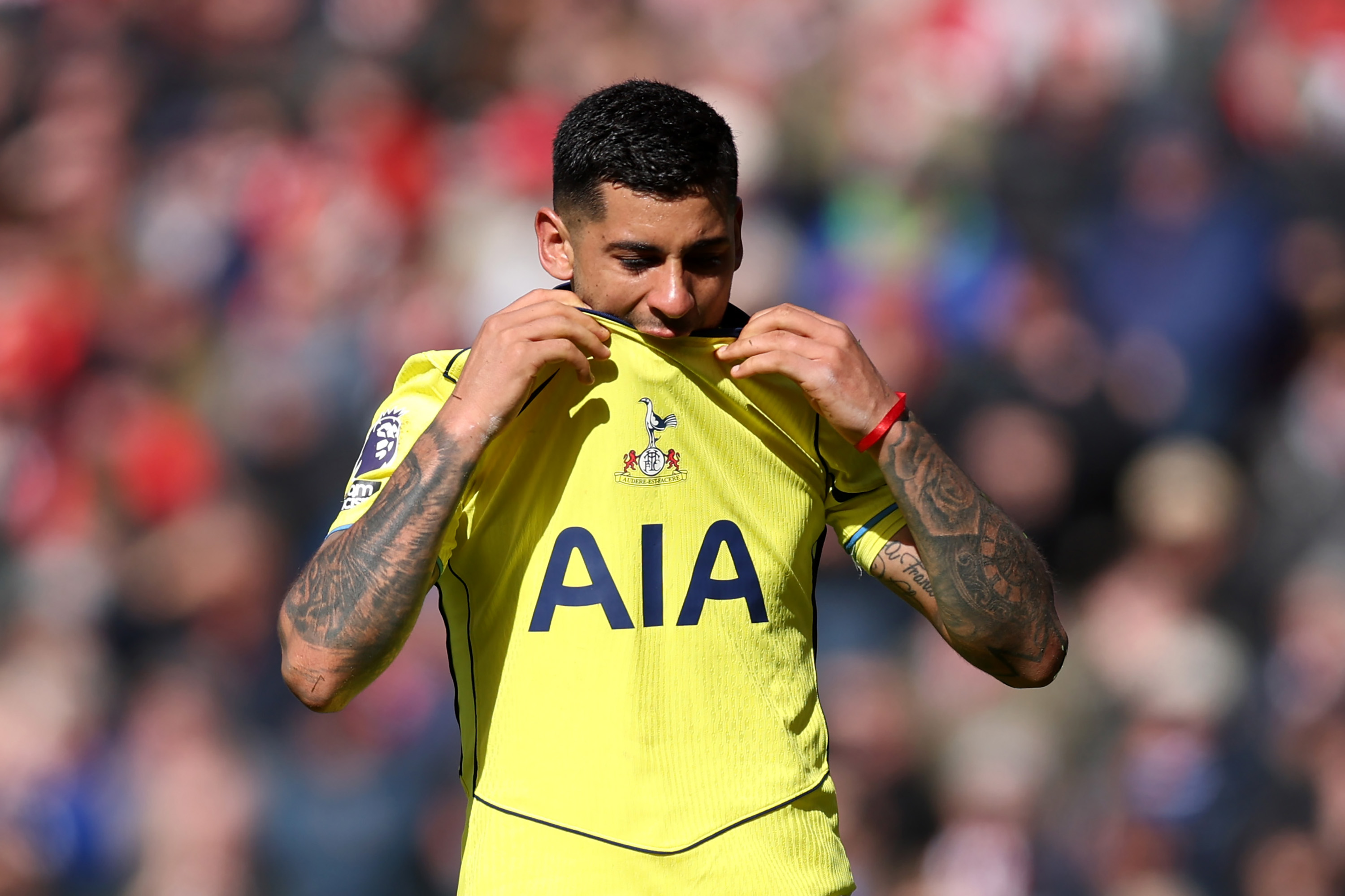 De Zerbi sends Romero message amid Spurs star's World Cup injury fears