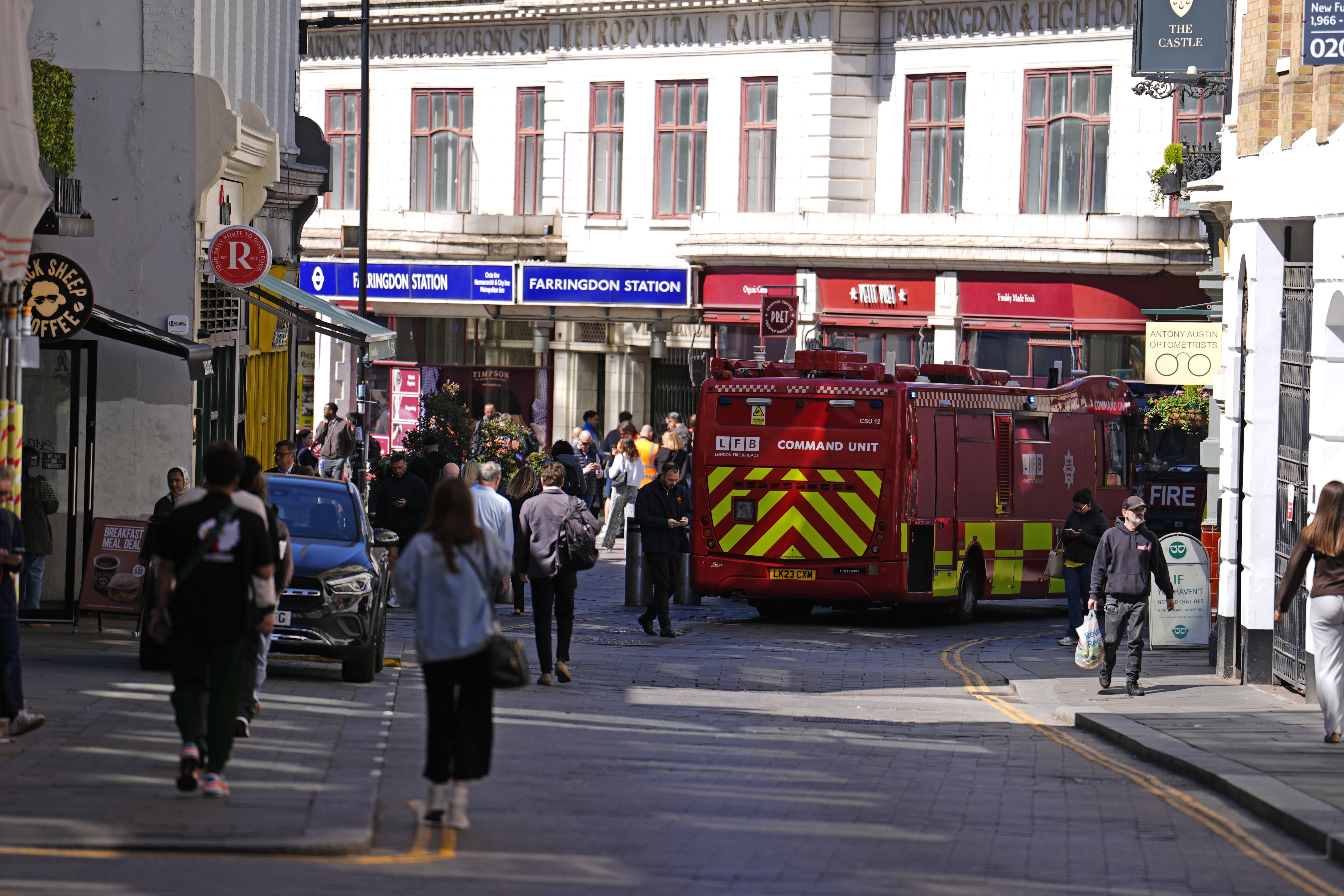 Fourteen train passengers treated after ‘smell of chemicals’ reported