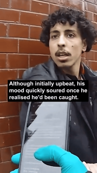 Ayman Yanoussi, 21, was sentenced at Inner London Crown Court to 14 months’ imprisonment