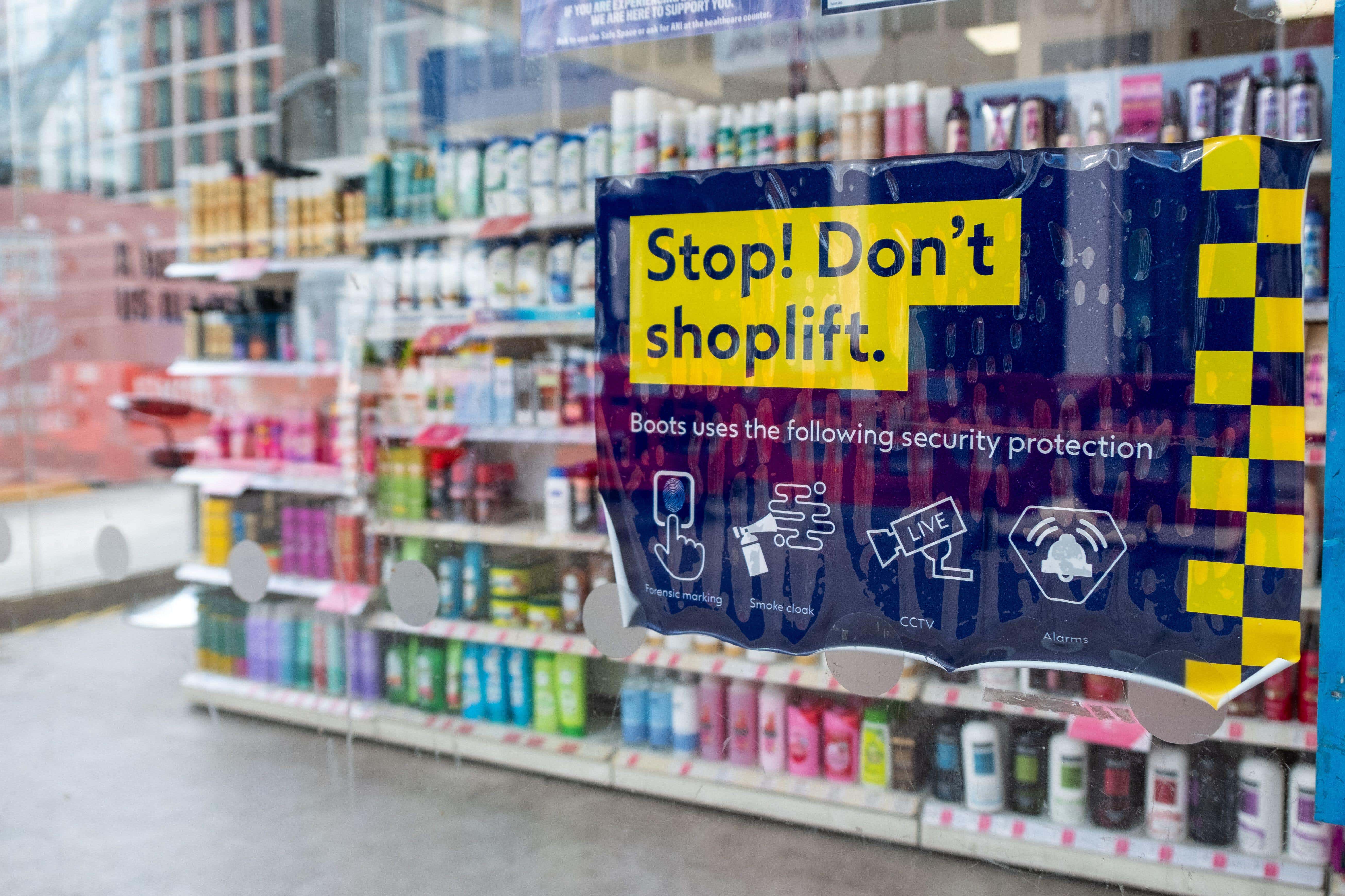 Shoplifting convictions and sentencings highest for nearly a decade