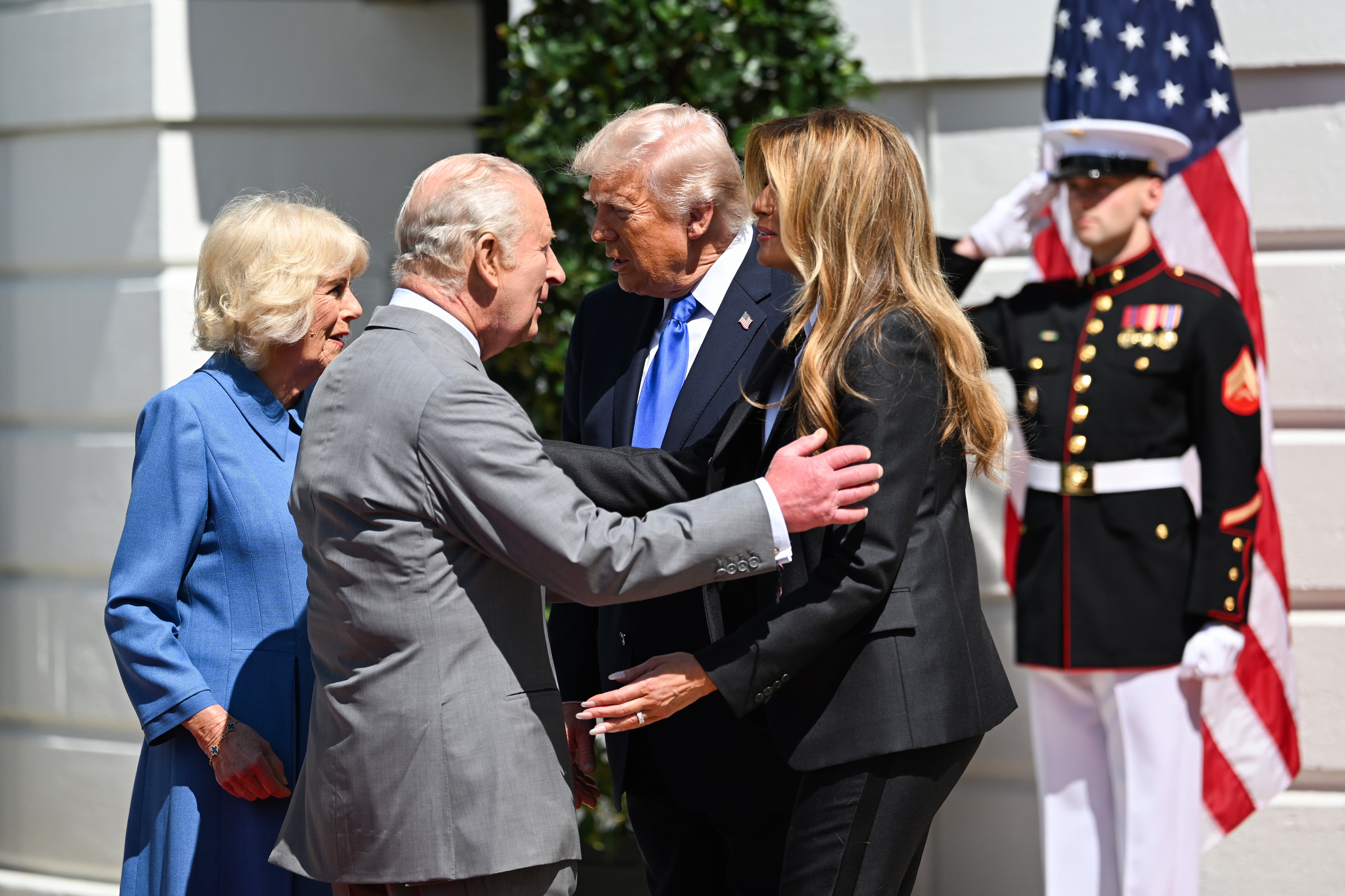 Americans warmly embraced royalty 250 years after rejecting it