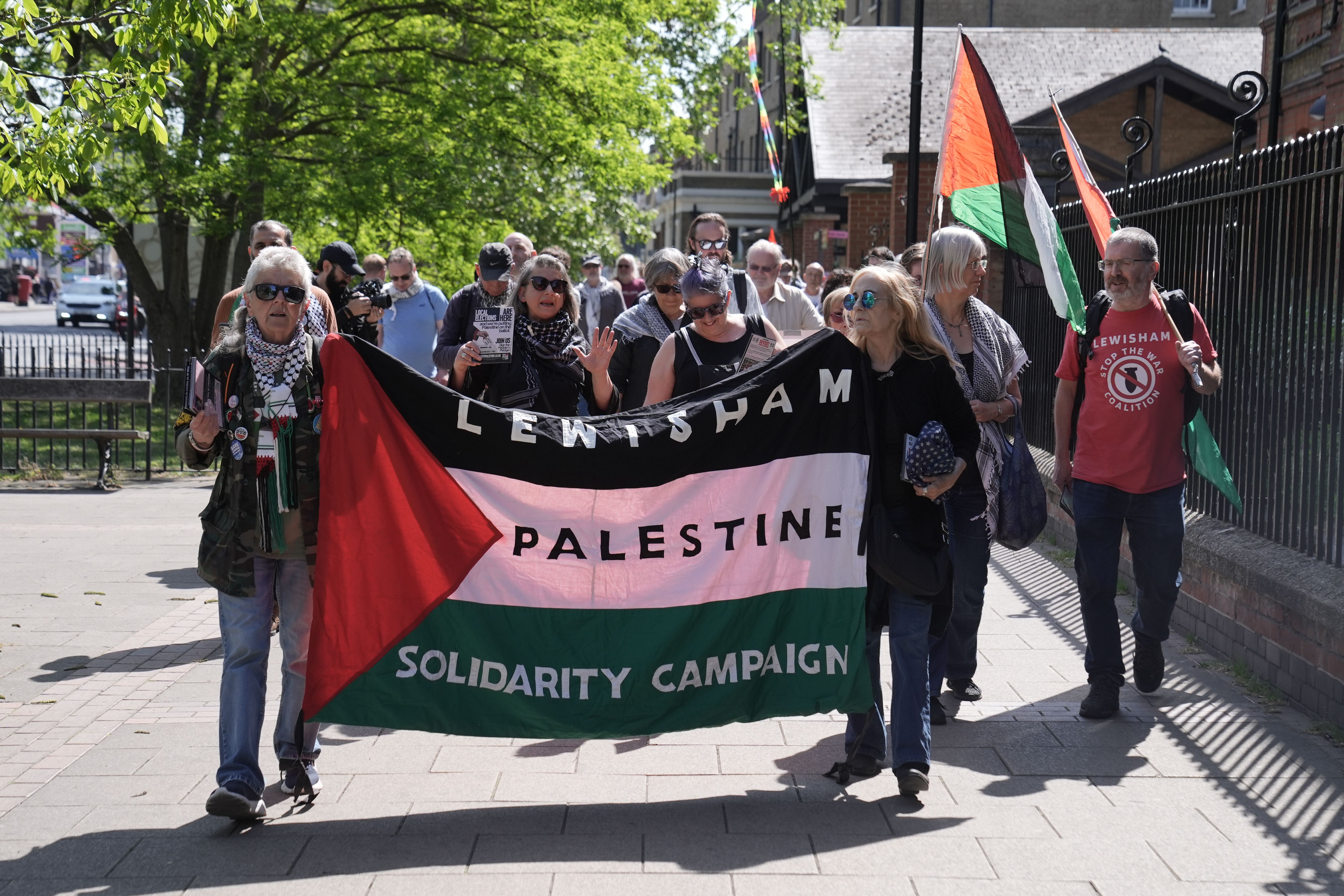 Pro-Palestine marchers fear there could be clampdown on demonstrations