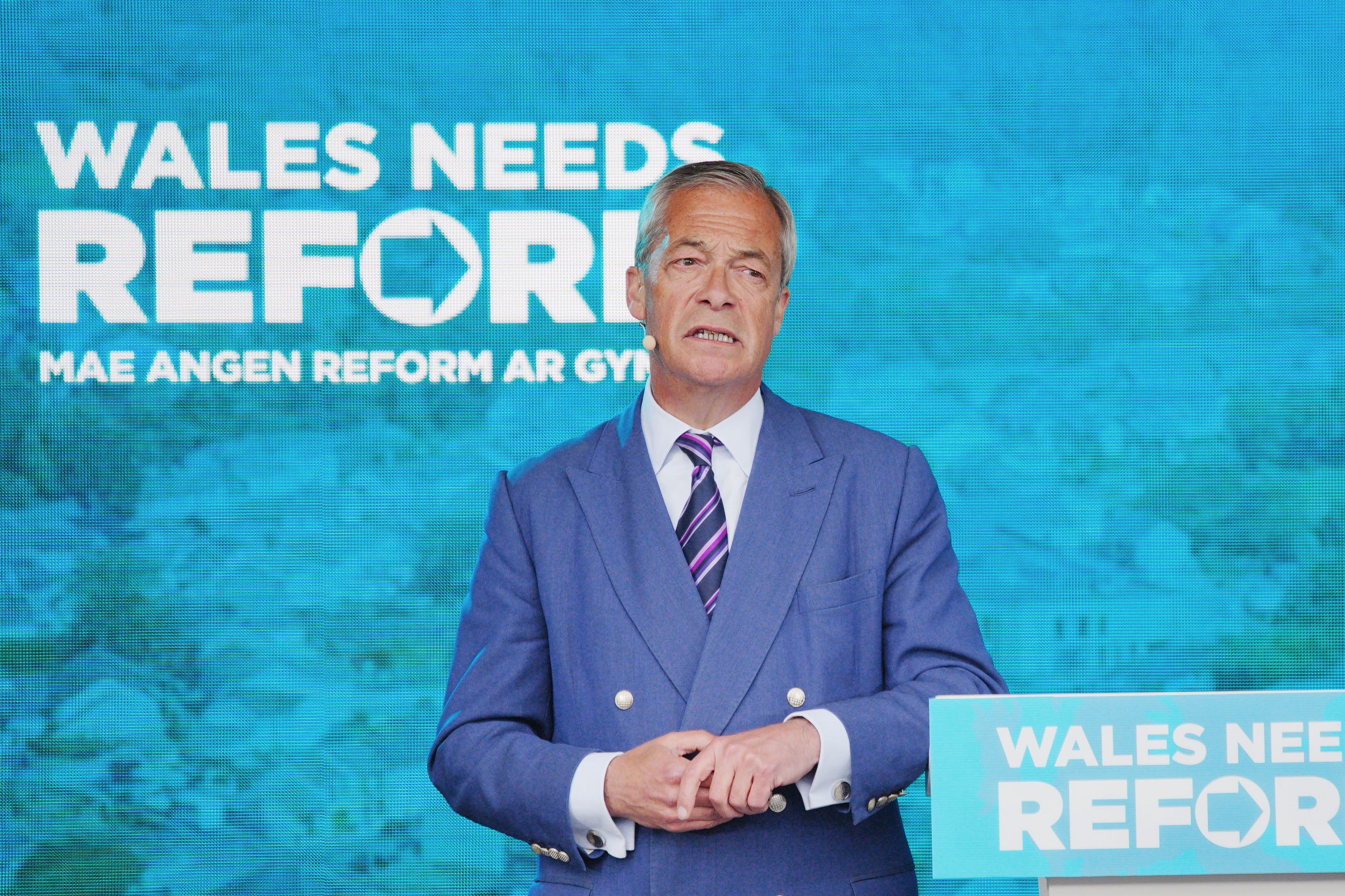 Labour will be ‘smashed to smithereens’ in Wales, says Farage