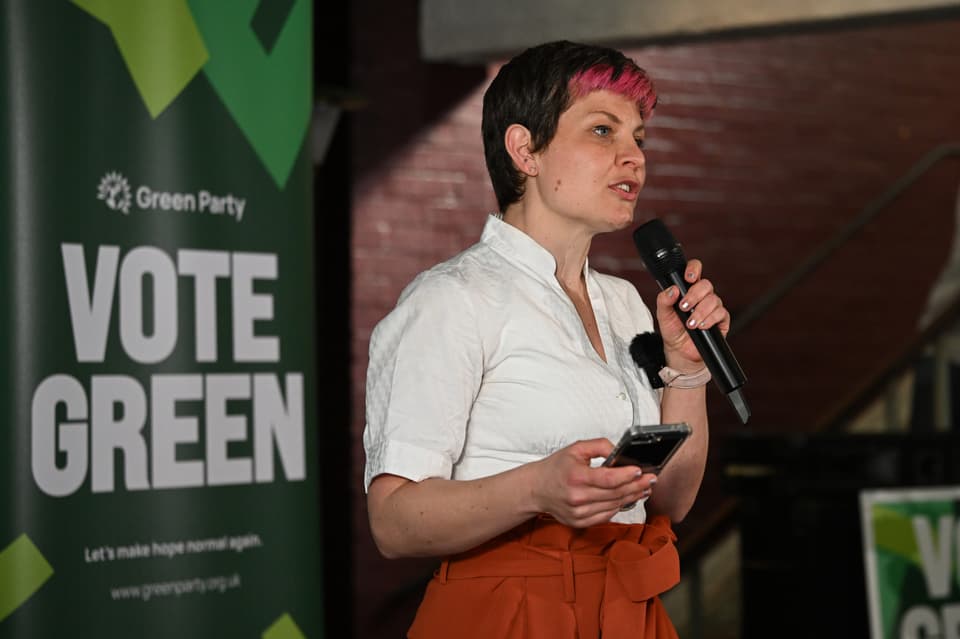 <p>Zoe Garbett the Green Party candidate for Mayor of Hackney </p>