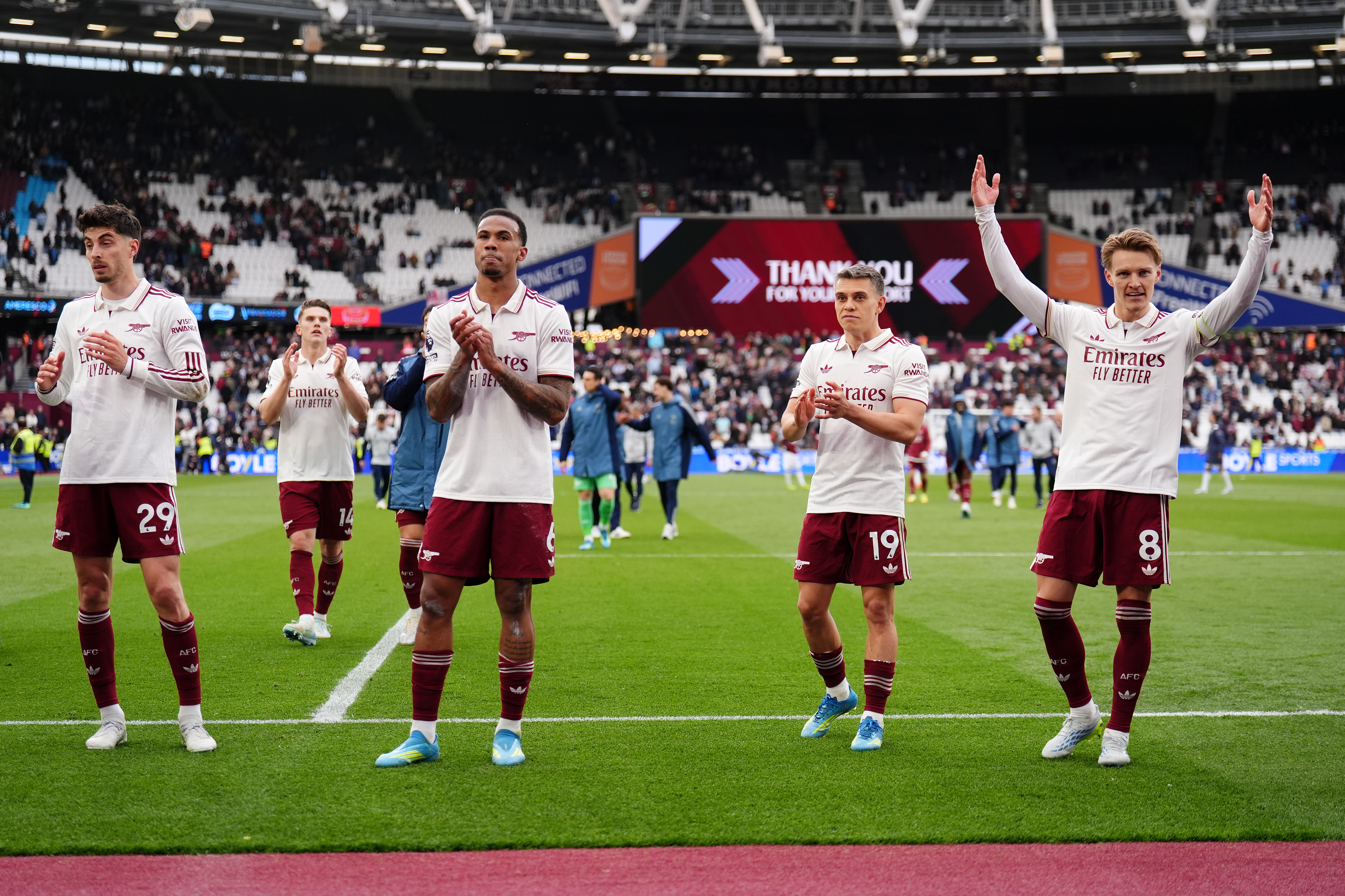 When Arsenal can clinch Premier League title after West Ham win