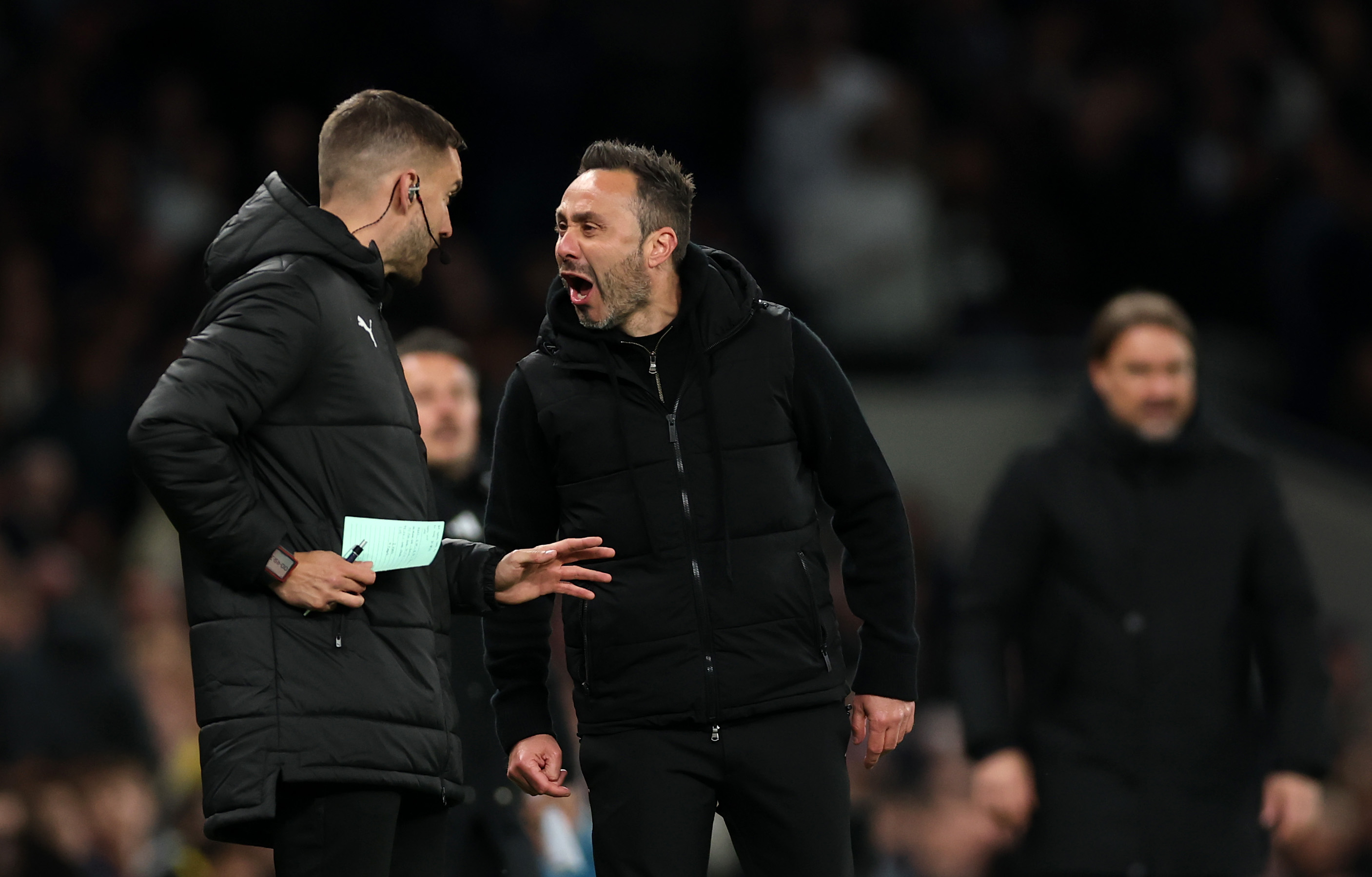 De Zerbi makes VAR claim as Spurs denied penalty amid Arsenal controversy
