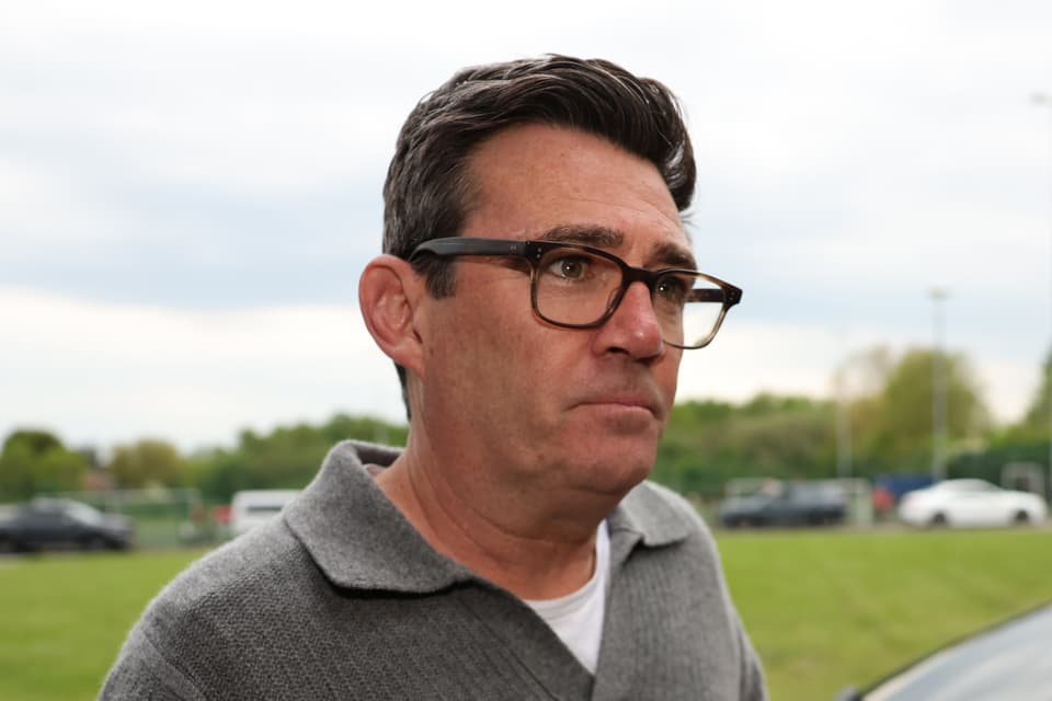 <p>Mayor of Greater Manchester Andy Burnham</p>