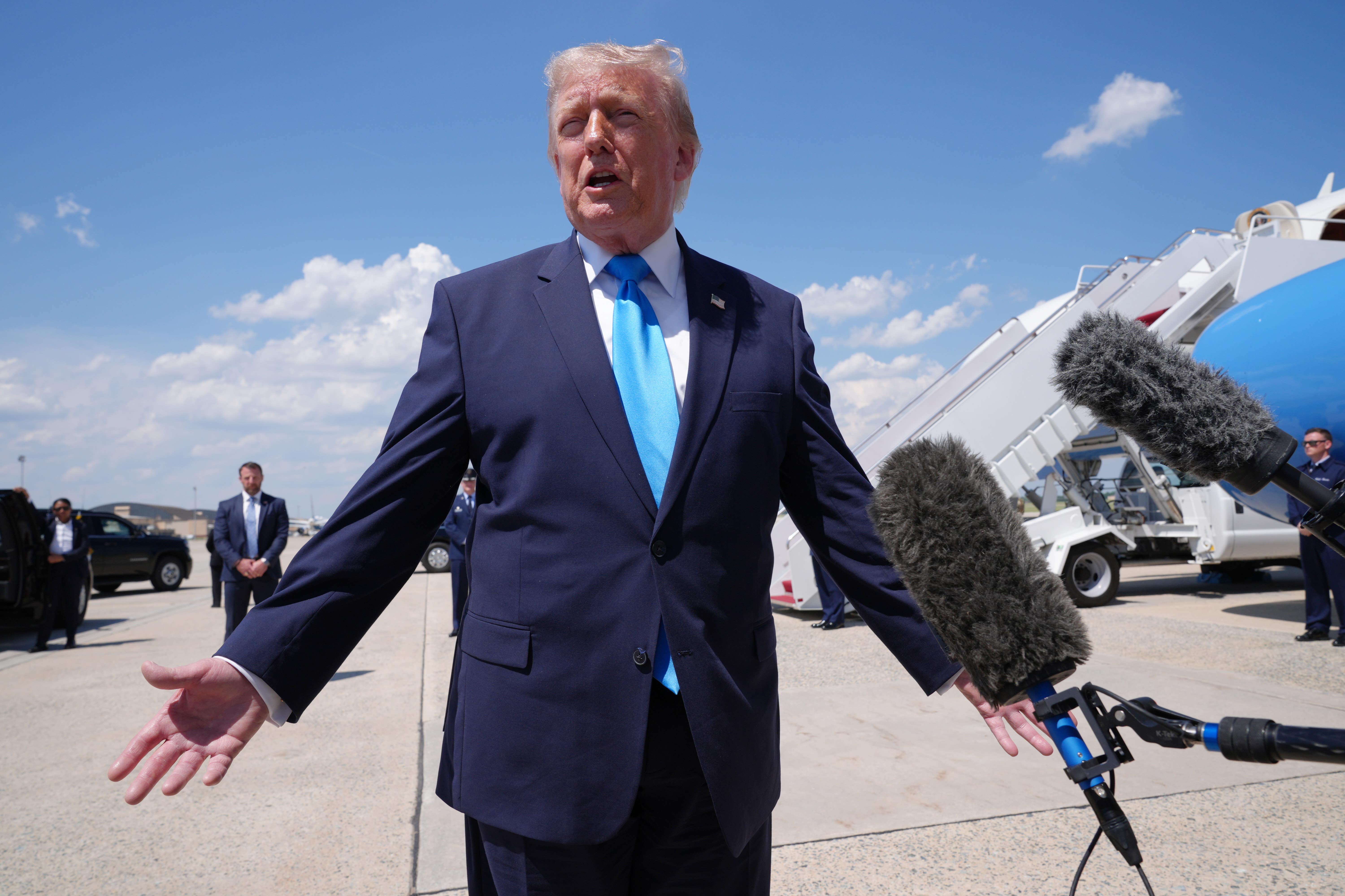 Deal with Iran must see Strait of Hormuz ‘open immediately’, says Trump