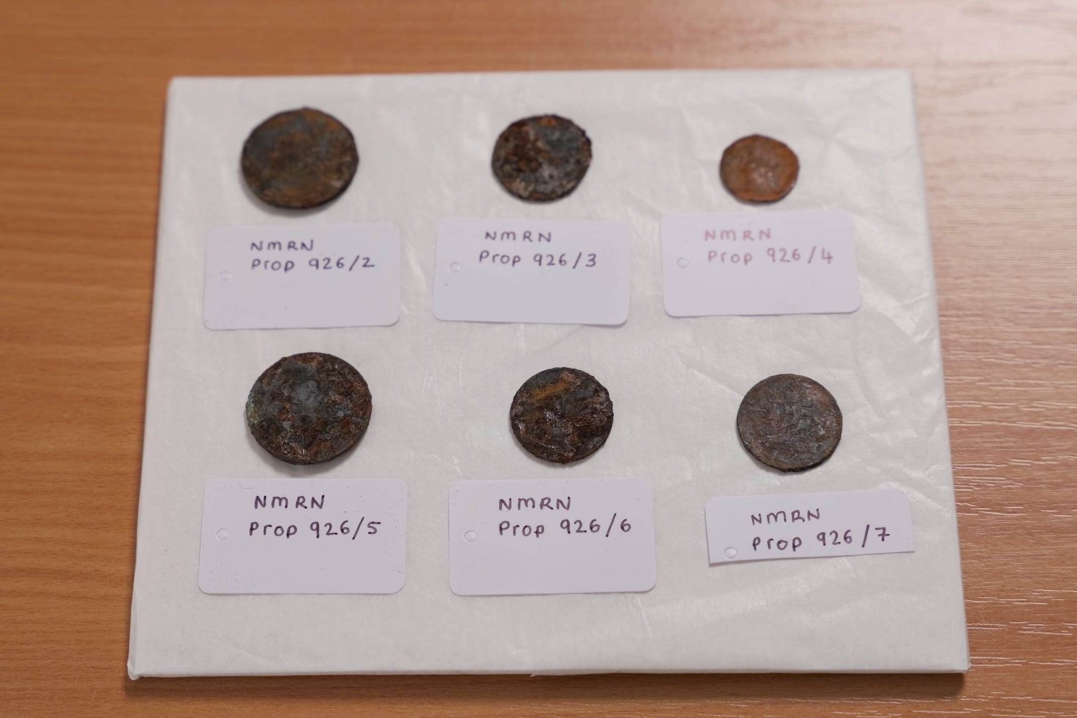 Six 19th century coins found placed under HMS Victory’s mast for ‘good fortune’