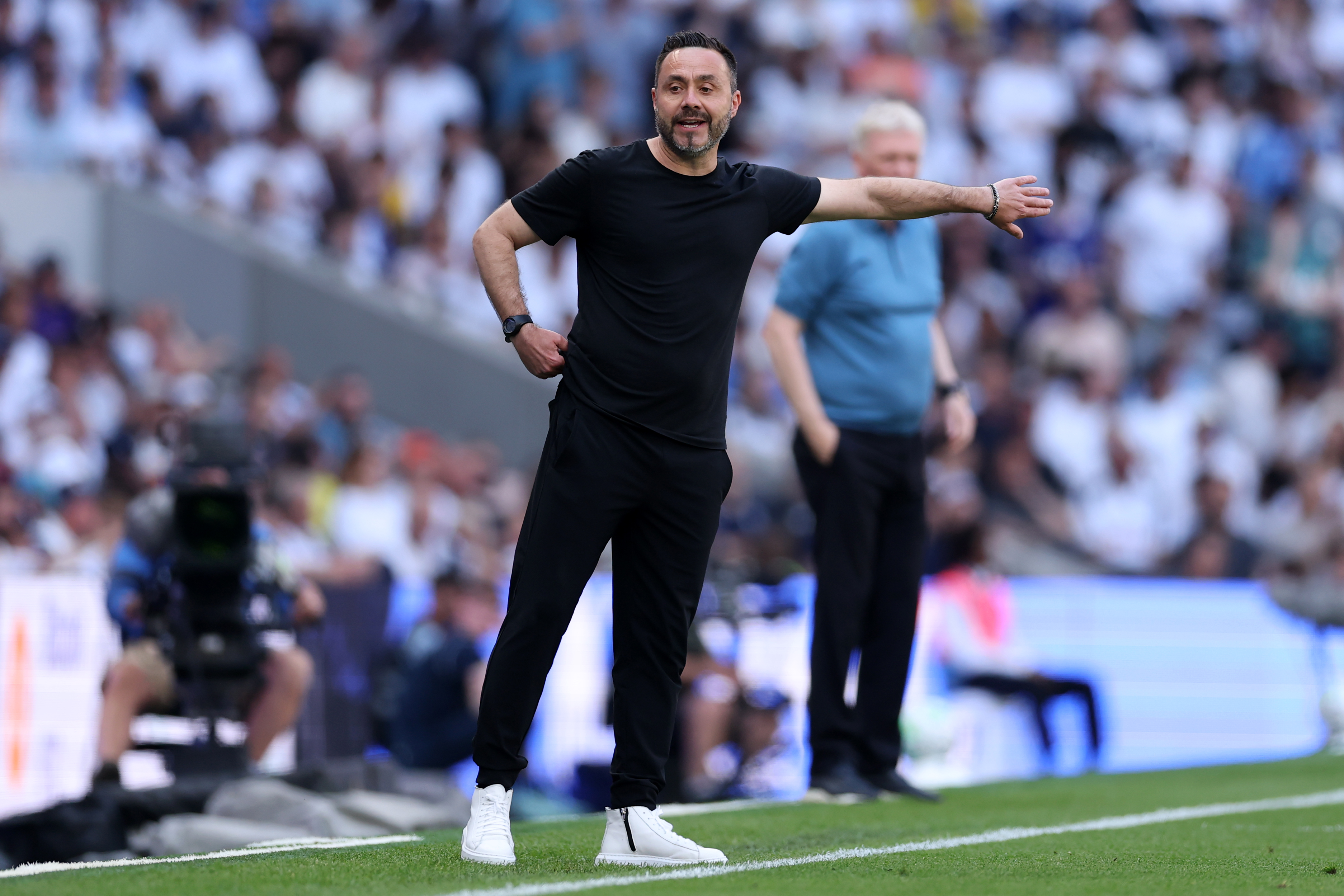 De Zerbi confirms the player he '100 per cent' wants to sign for Spurs