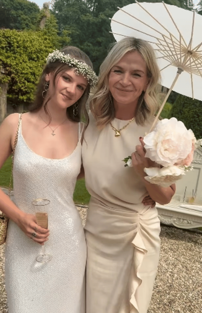 Zoe Ball with daughter Nelly 