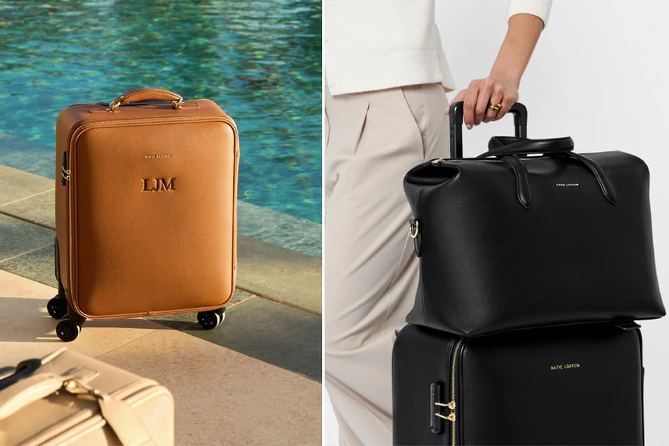 Katie Loxton’s cabin bags combine style with smart functionality