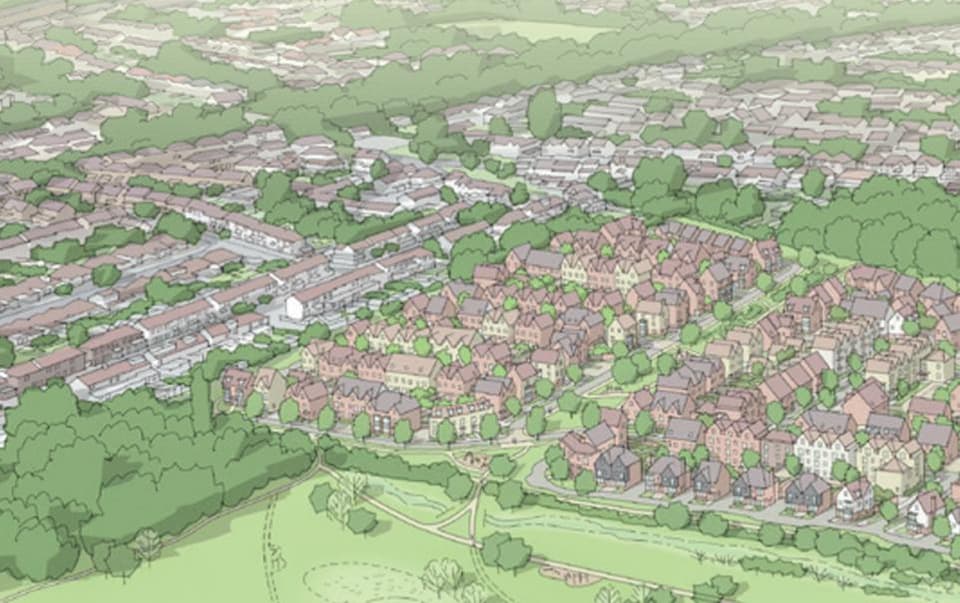 <p>What the 475-home estate may look like</p>