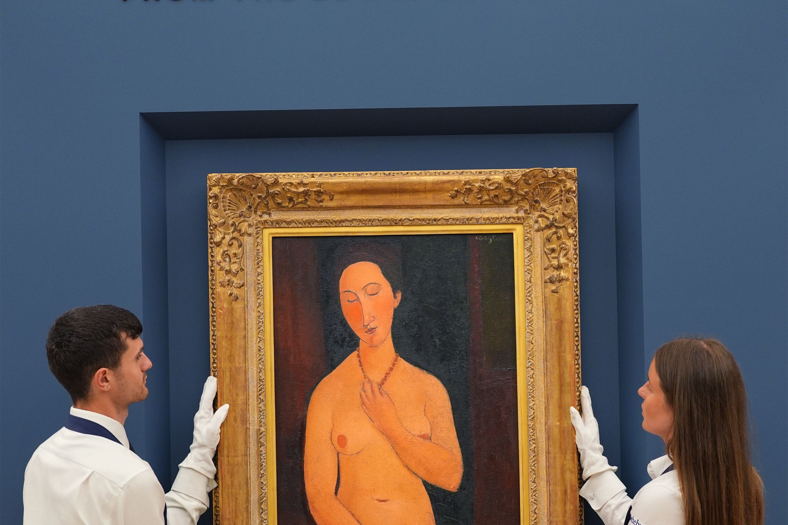 Modigliani painting leads collection worth more than £200m being auctioned