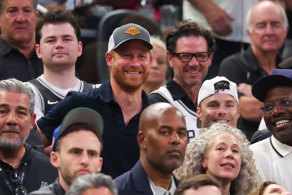 <p>SAN ANTONIO, TEXAS - JUNE 13: Prince Harry looks on during the fourth quarter in Game Five of the 2026 NBA Finals between the San Antonio Spurs and the New York Knicks at Frost Bank Center on June 13, 2026 in San Antonio, Texas. NOTE TO USER: User expressly acknowledges and agrees that, by downloading and or using this photograph, User is consenting to the terms and conditions of the Getty Images License Agreement. (Photo by Gregory Shamus/Getty Images)</p>