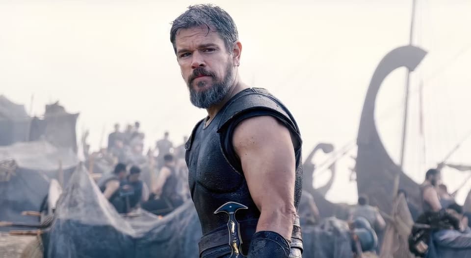 Matt Damon in The Odyssey. Uploaded 15 June 2026. Credit: Universal