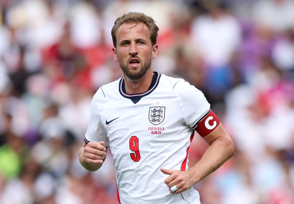 <p>ORLANDO, FLORIDA - JUNE 10: Harry Kane #9 of England looks on during the International Friendly match between England and Costa Rica at Inter&Co Stadium on June 10, 2026 in Orlando, Florida. (Photo by Eddie Keogh - The FA/The FA via Getty Images)</p>
