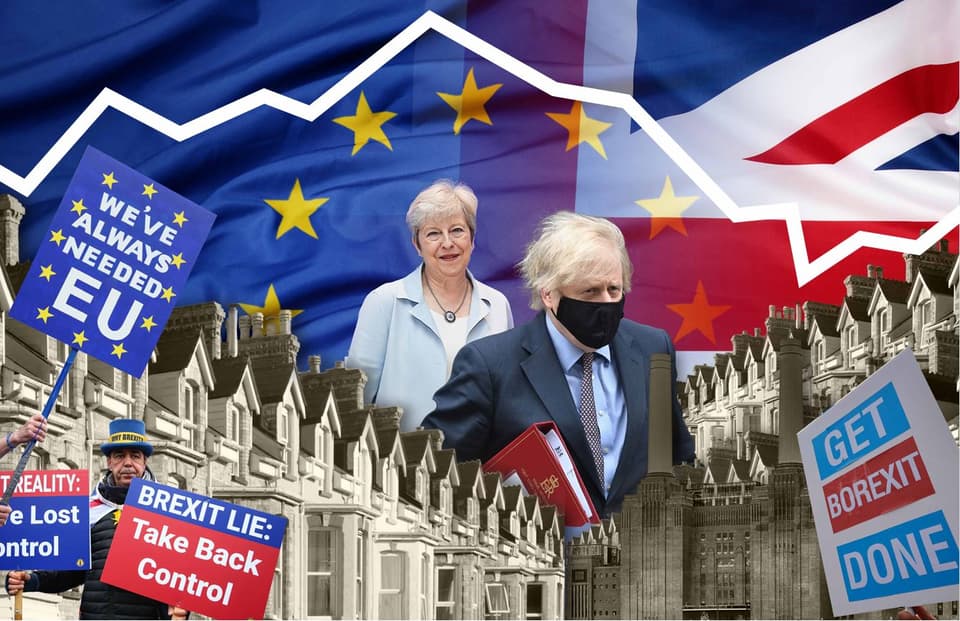 Brexit housing illustration