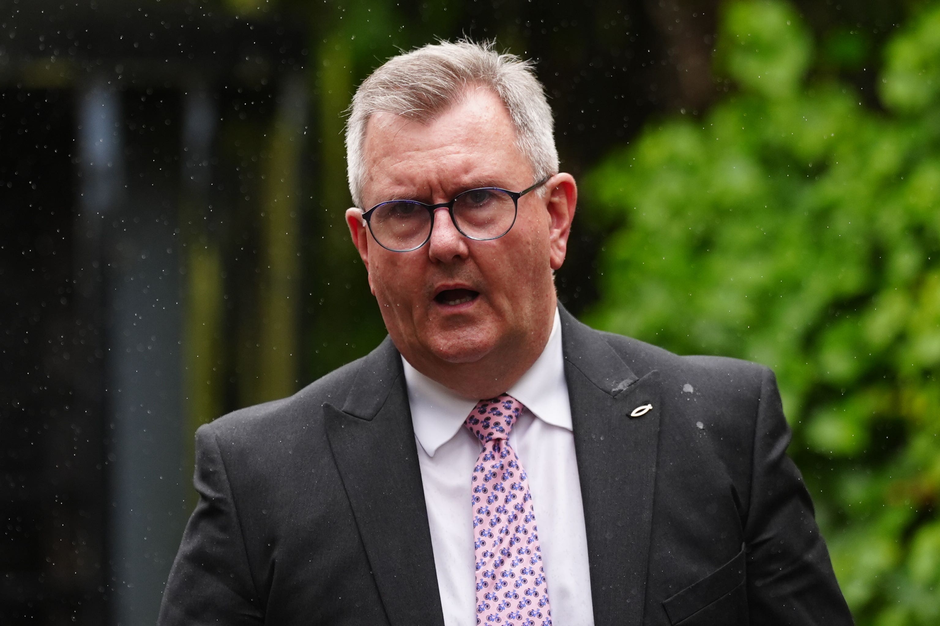 Calls for Sir Jeffrey Donaldson’s knighthood to be removed