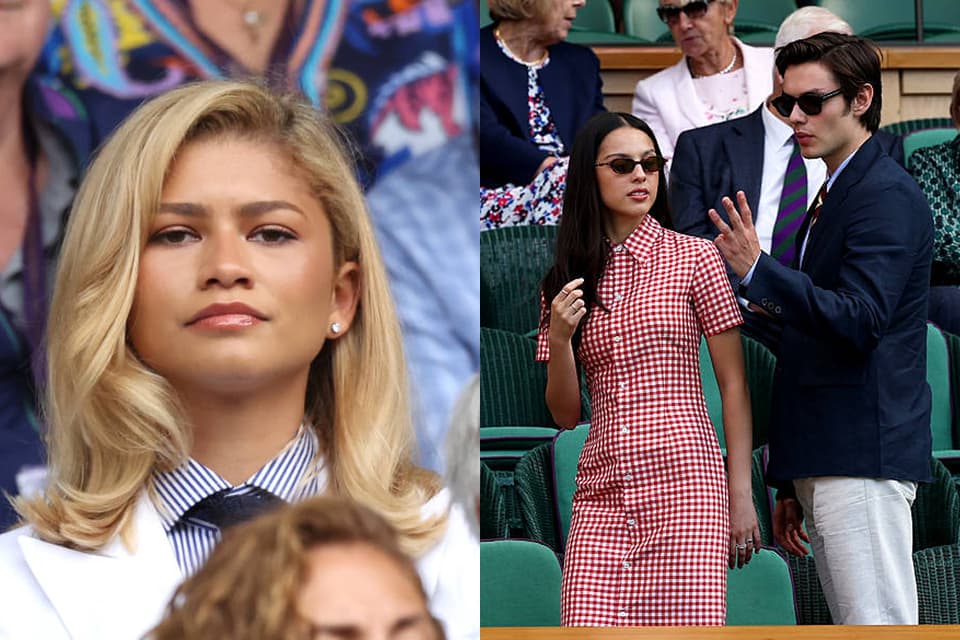 zendaya olivia rodrigo wimbledon