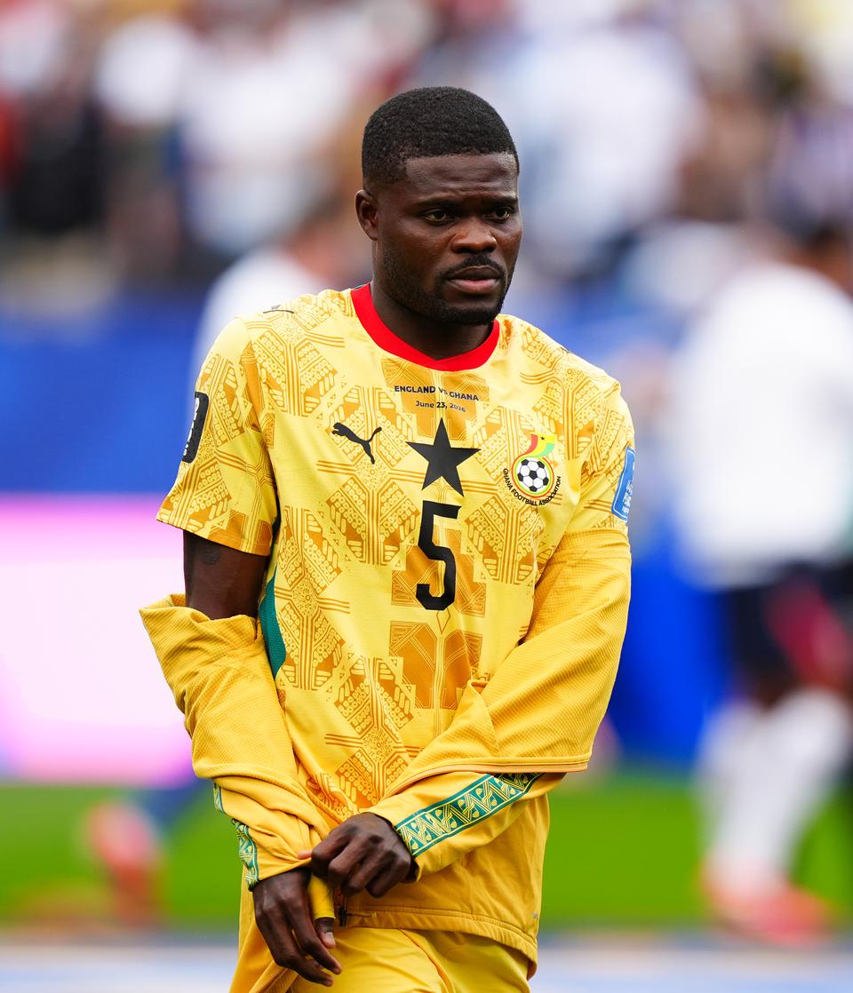 <p>Ghana's Thomas Partey</p>