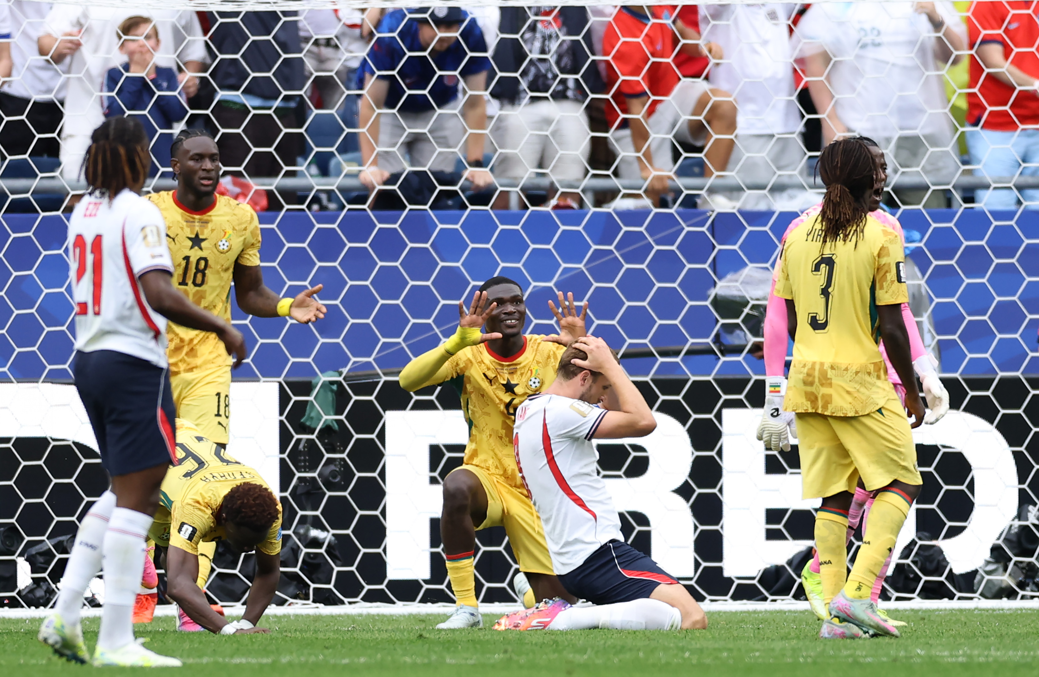 England falter at World Cup as Ghana grind out goalless draw