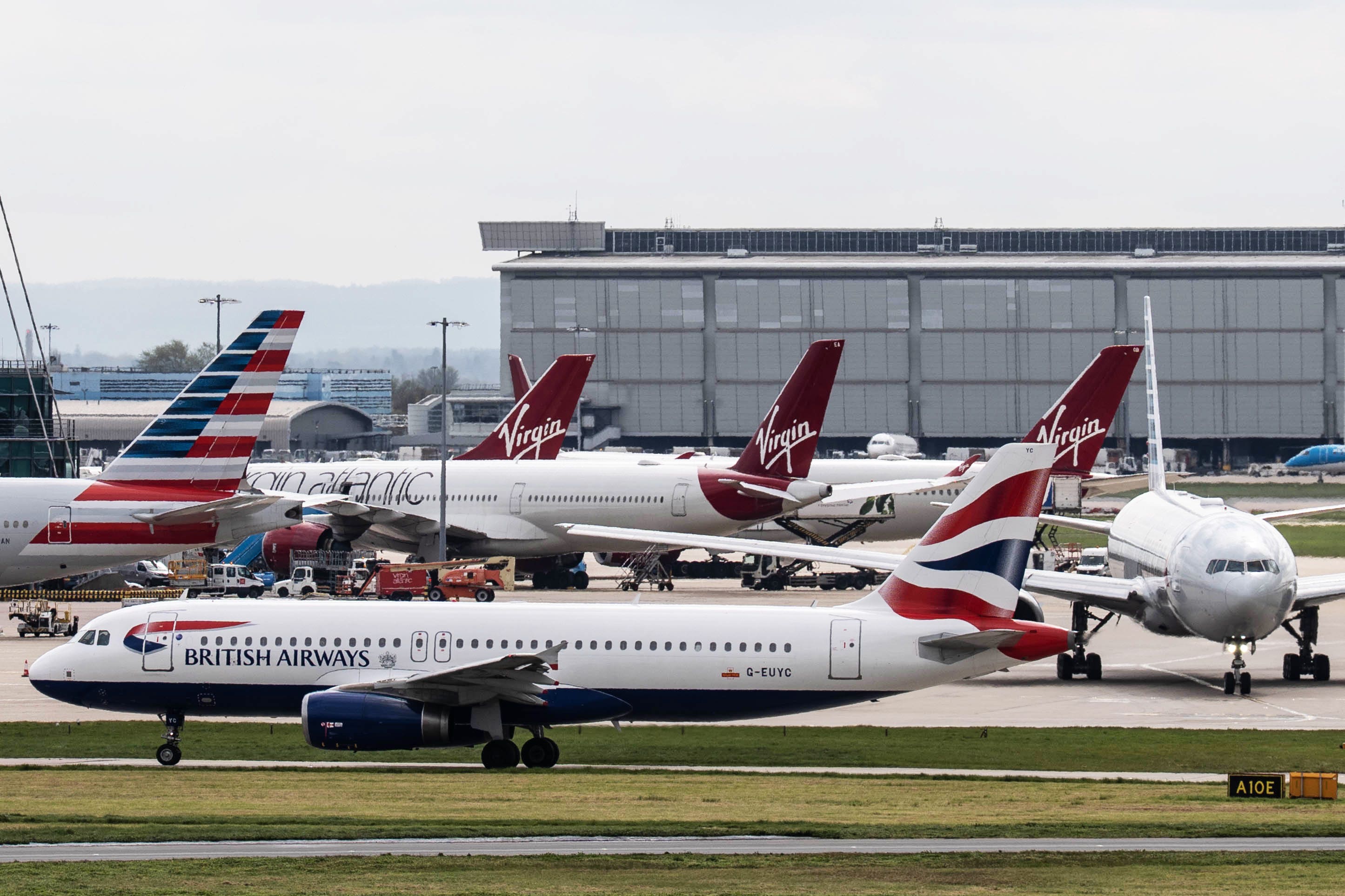Heathrow and Gatwick flight delays continue after thunderstorms cause chaos 