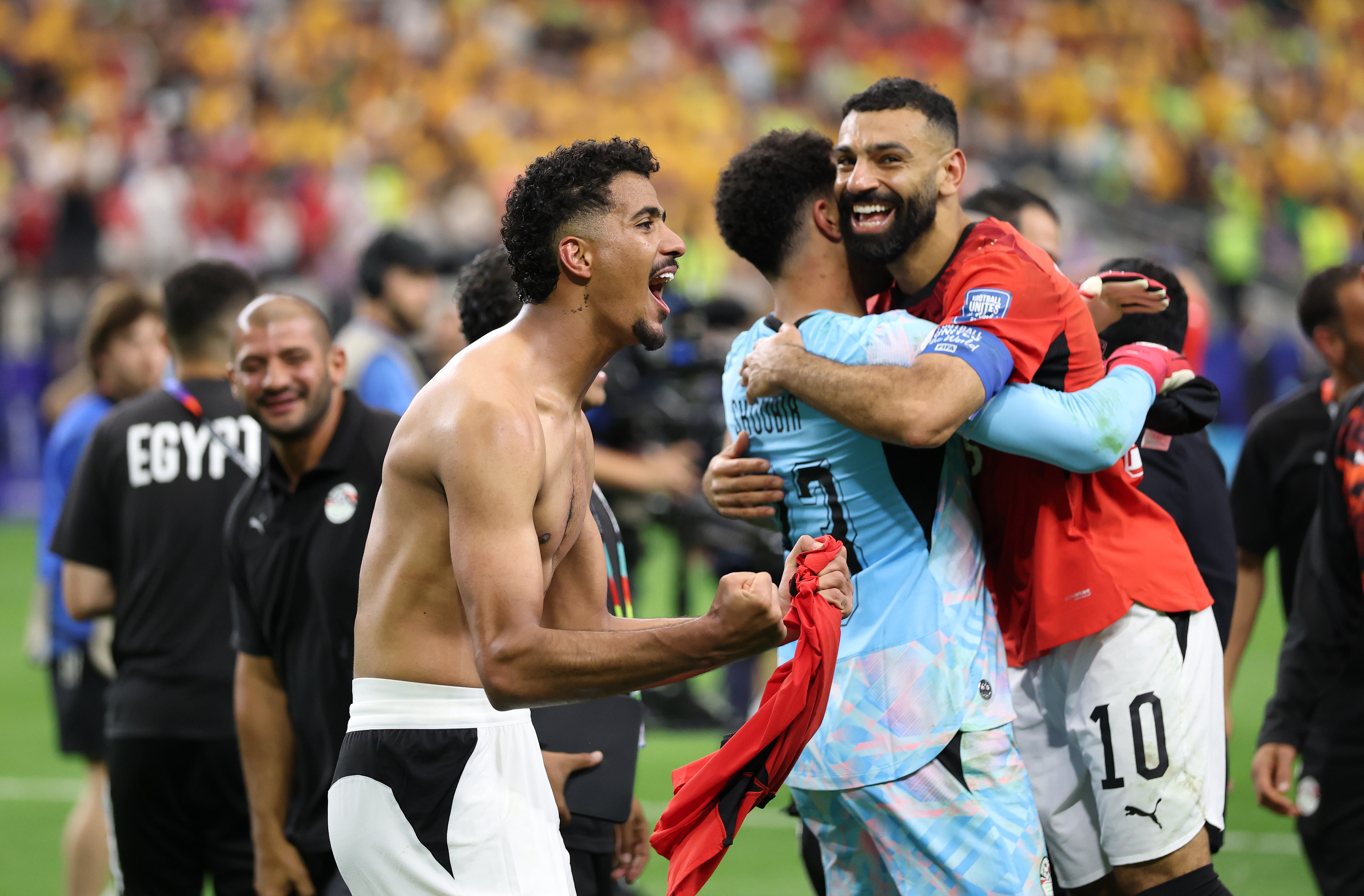 Egypt beat Australia on penalties to reach World Cup last-16