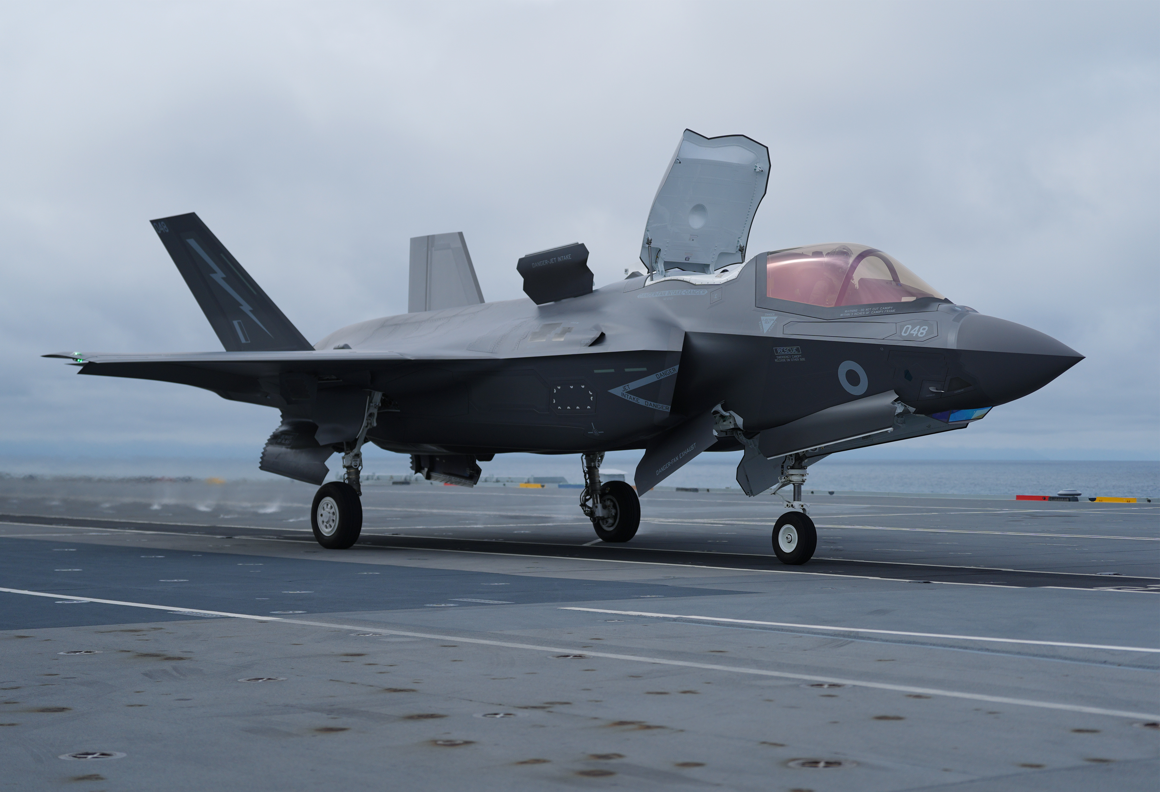 Russian plane intercepted by UK fighter jets in the Arctic