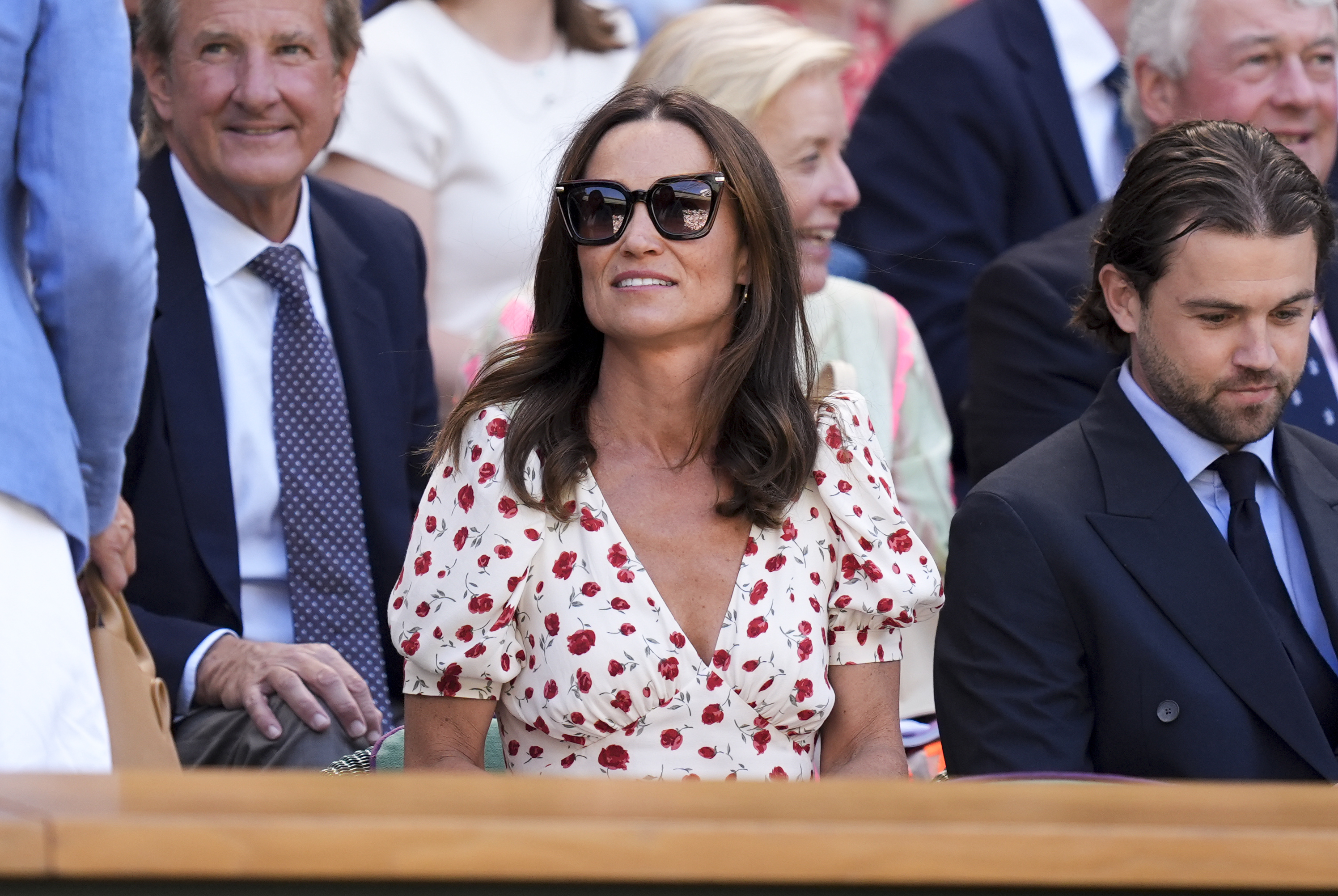 James Norton and Pippa Middleton among stars in Wimbledon's royal box on Day 8