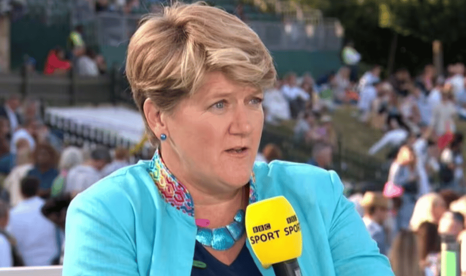 Clare Balding Wimbledon Tim Henman