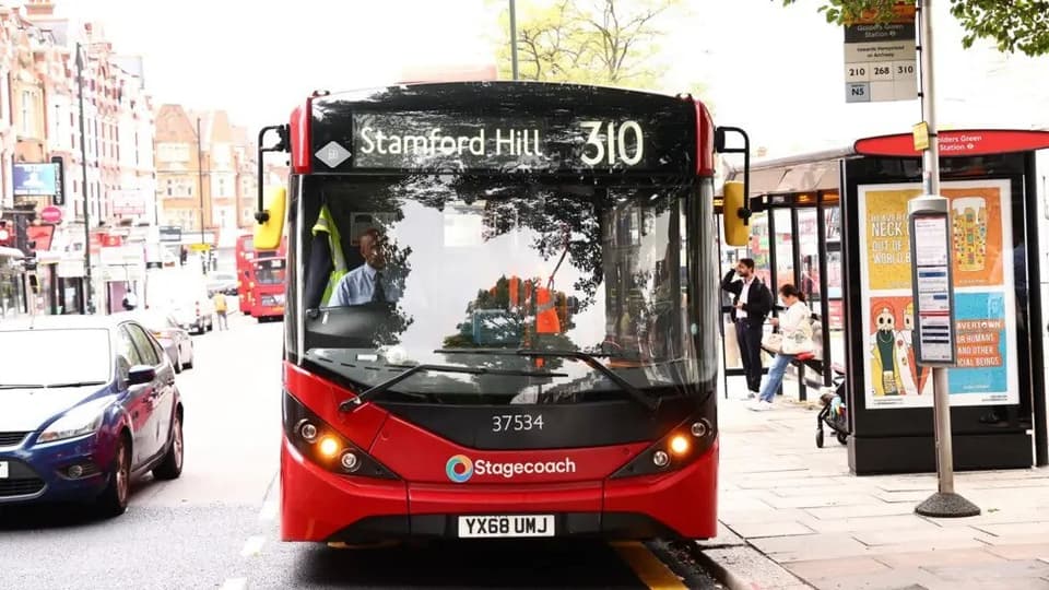 <p>The 310 bus trial was launched in September 2024</p>