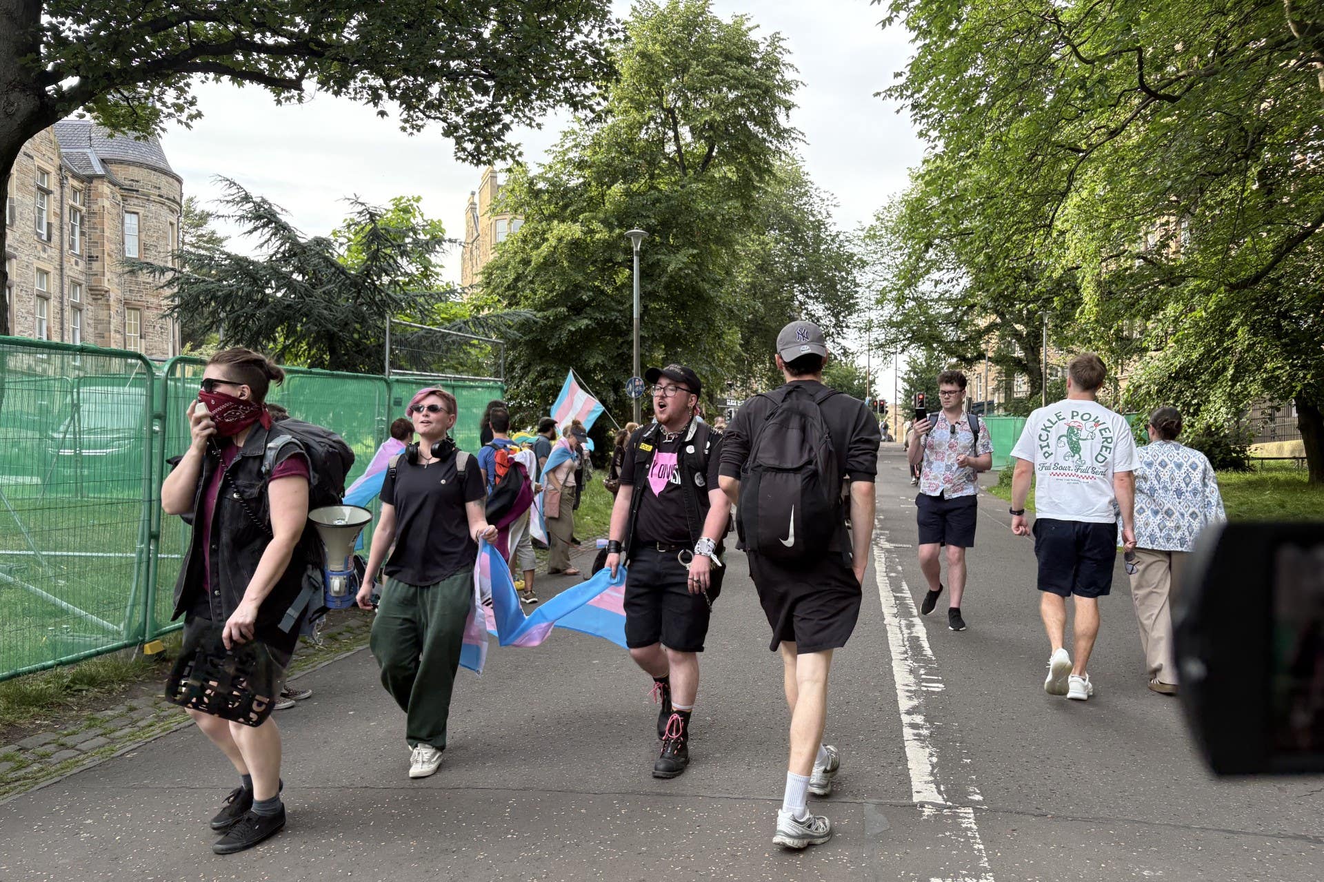 ‘We’re angry’: Campaigners protest trans guidance as scrutiny period ends