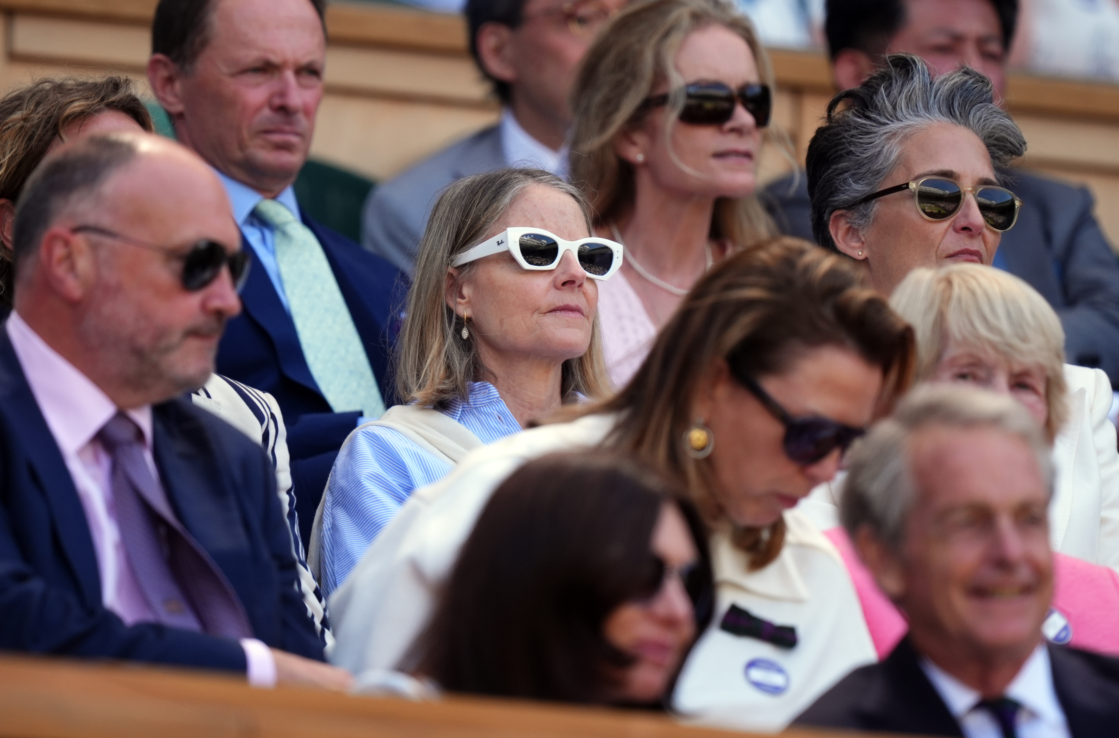 Who's in the Wimbledon Royal Box? Jodie Foster among stars on Day 13