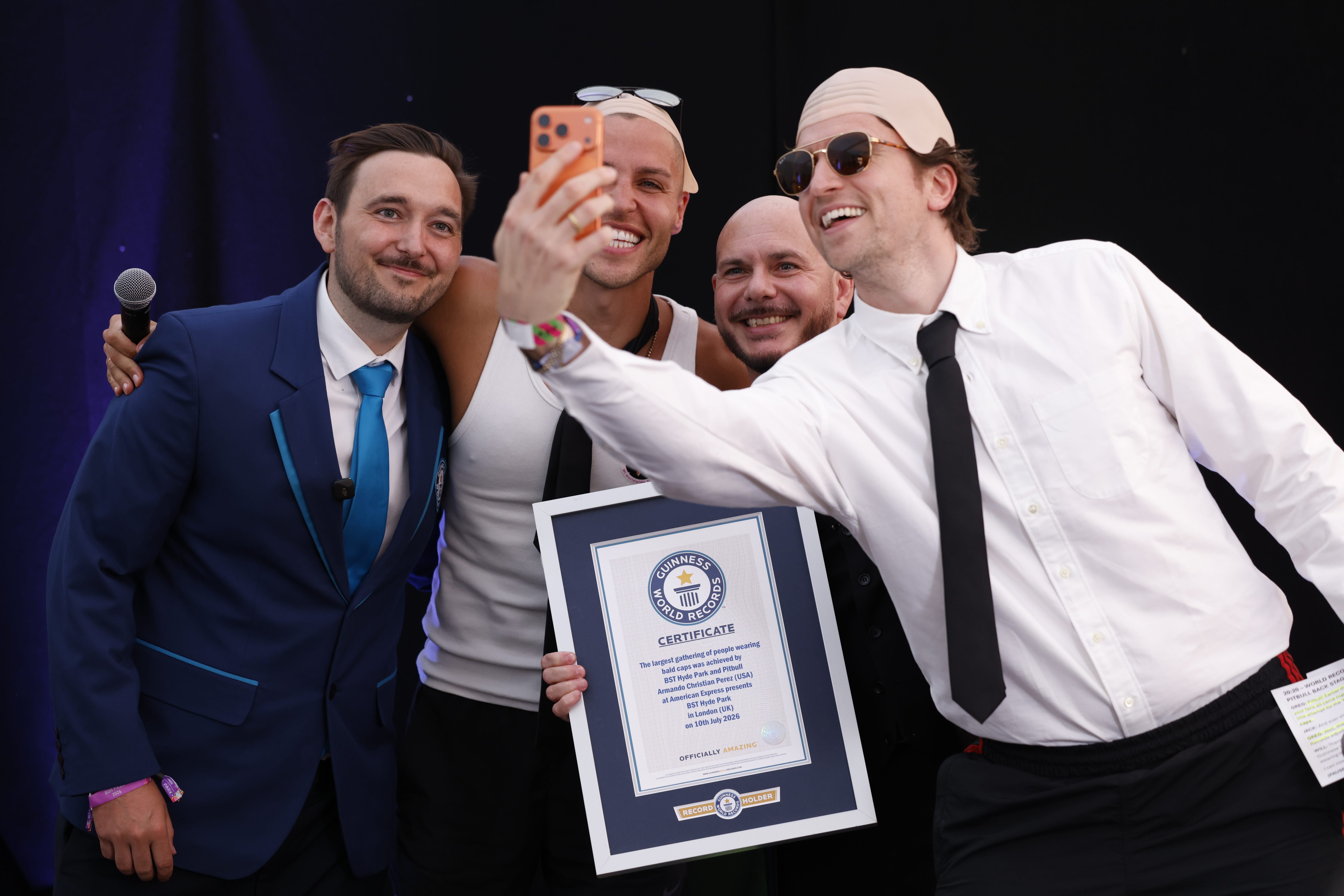 Greg James hails ‘brilliant team effort’ after record-breaking Pitbull gig