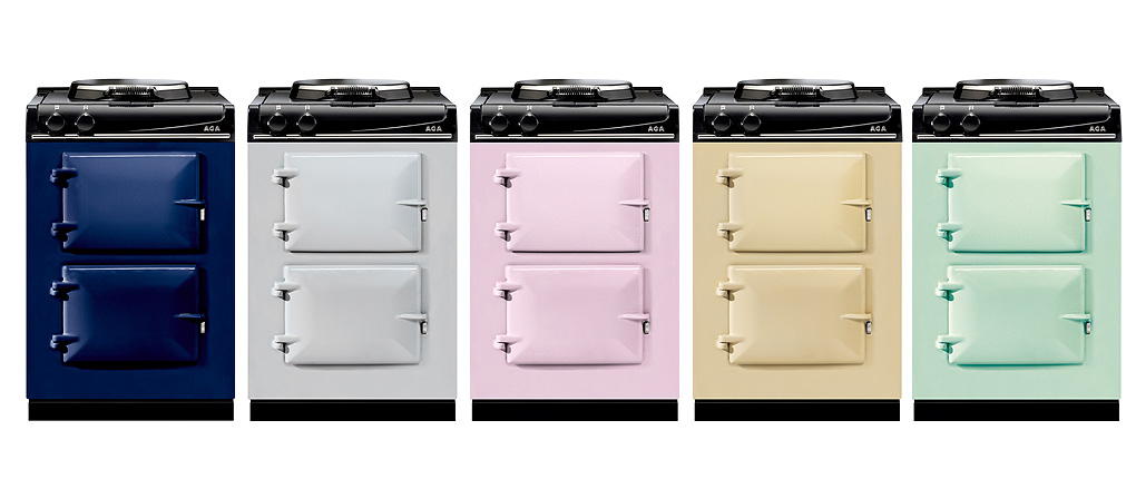 New 60cm-wide slimline urban Aga for compact city kitchens