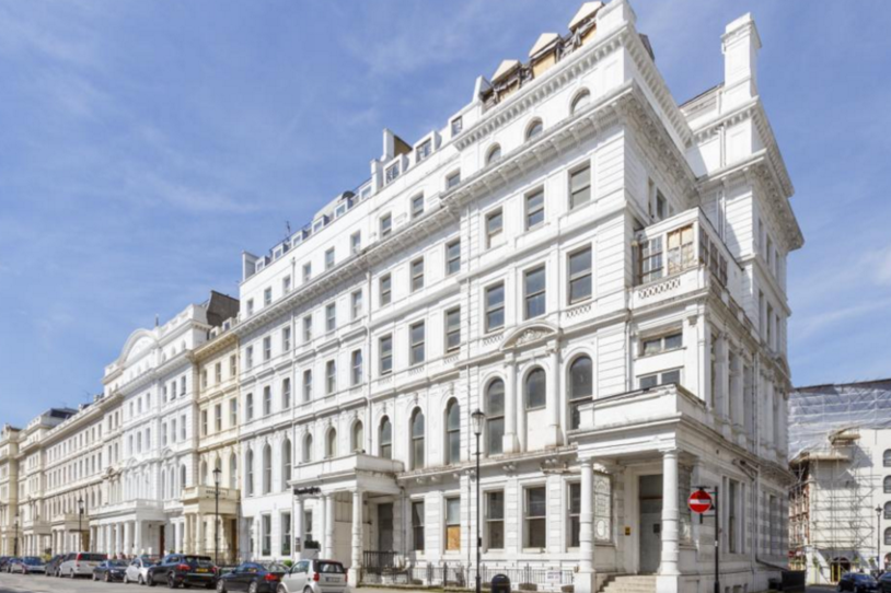 Glam Twenties hotel opposite Hyde Park listed for sale: elegant 60-room, seven-storey townhouse has been empty for a decade - now on the market for £35m