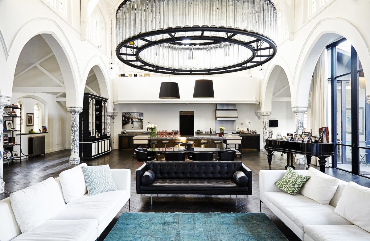 Gothic church used for celebrity photoshoots available to hire as home