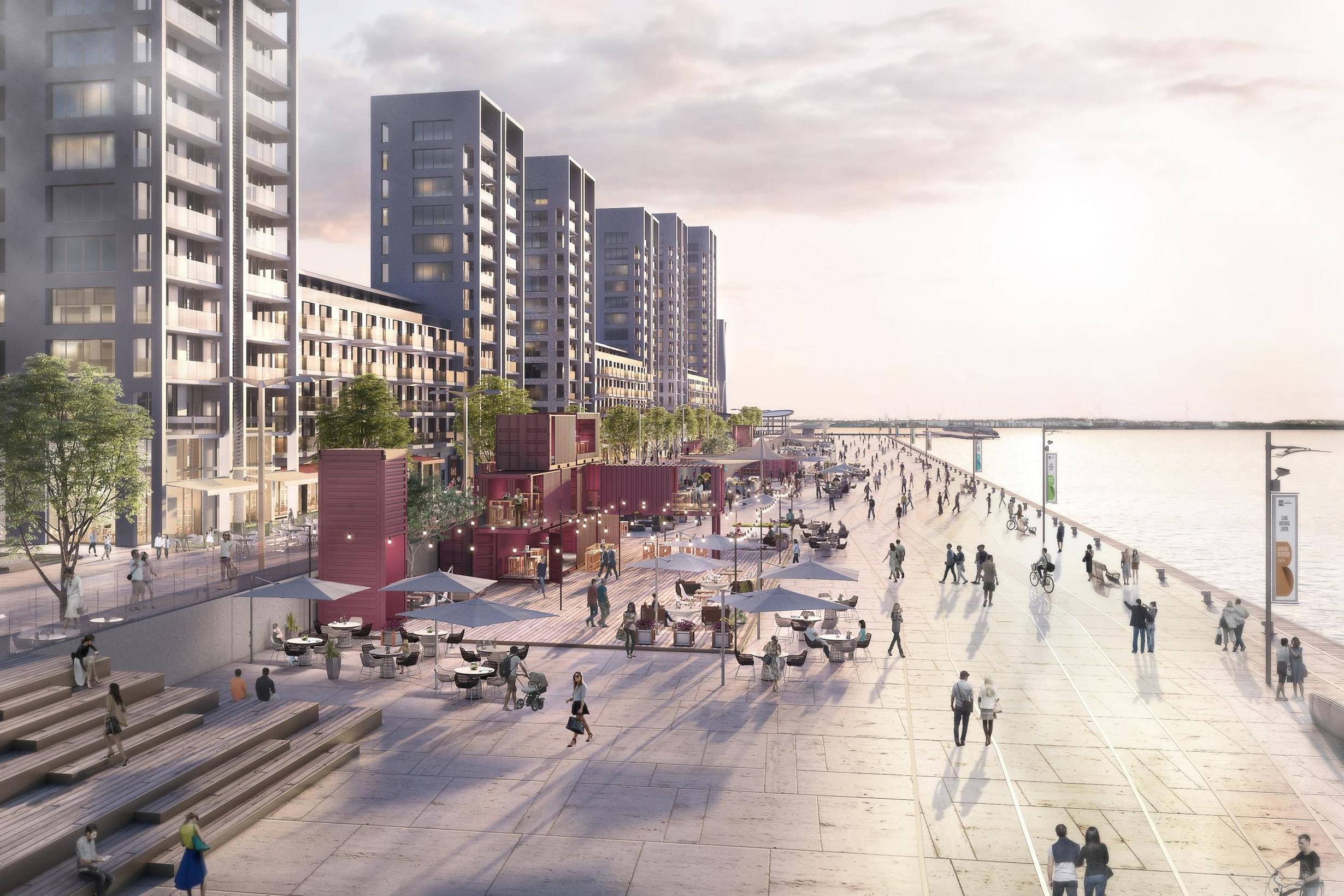 Barking Riverside is on track: London Overground extension due next year with 10,000 new homes in the pipeline